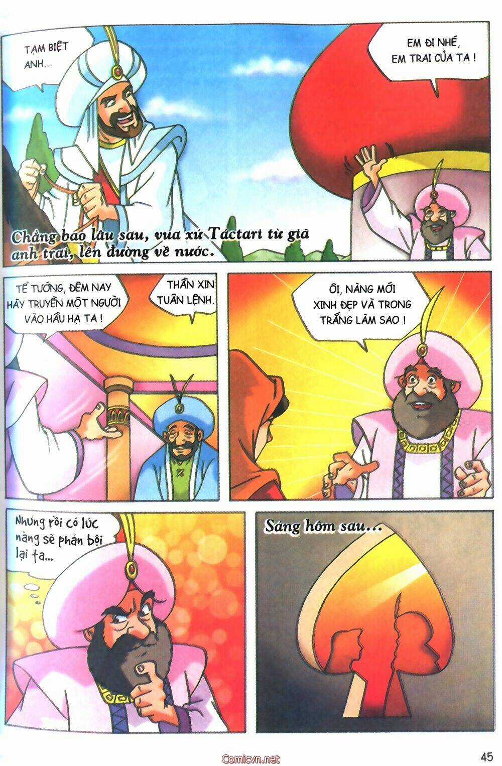 Nghìn lẻ một đêm màu Chapter 1 trang 43