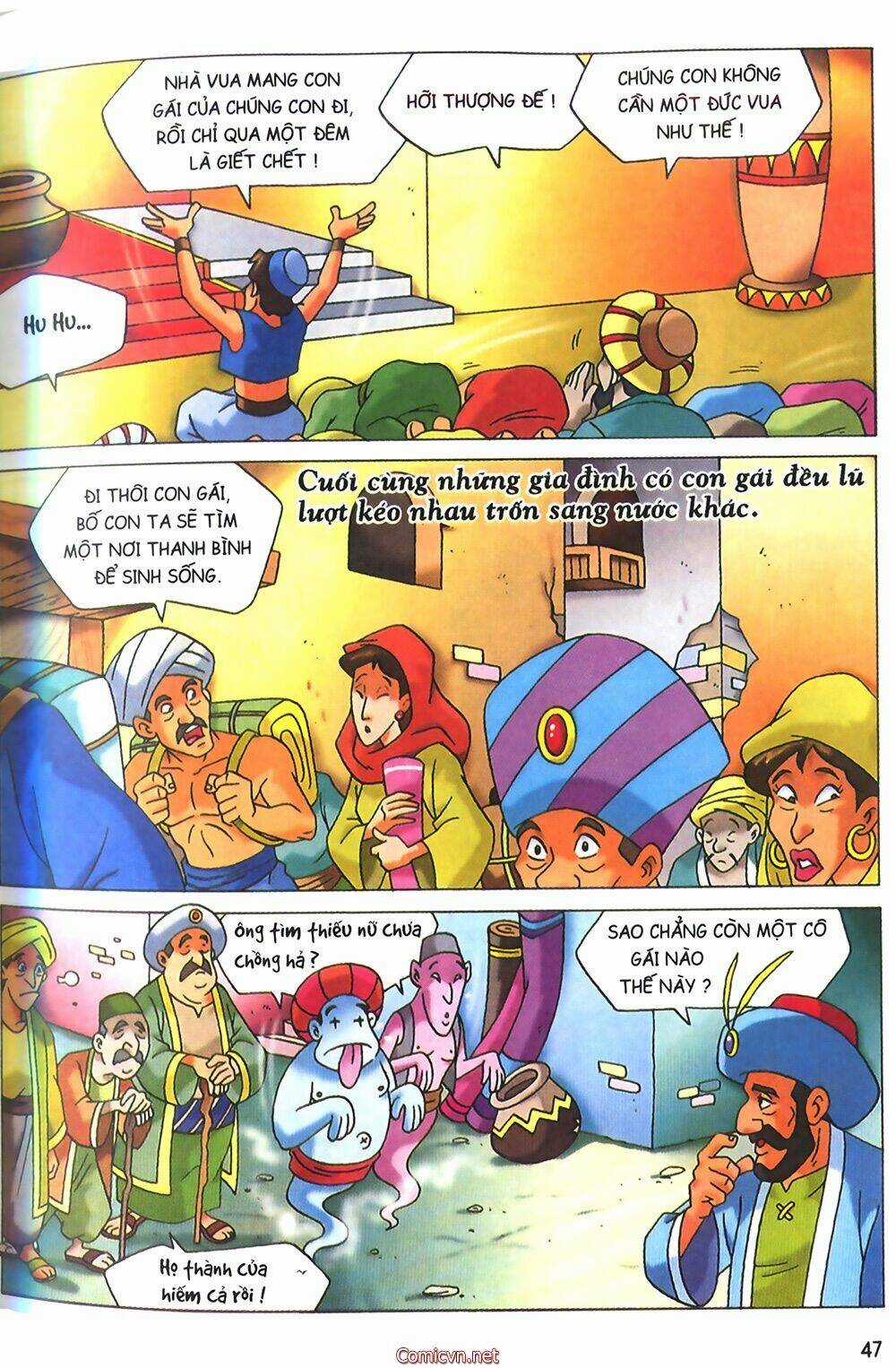 Nghìn lẻ một đêm màu Chapter 1 trang 45