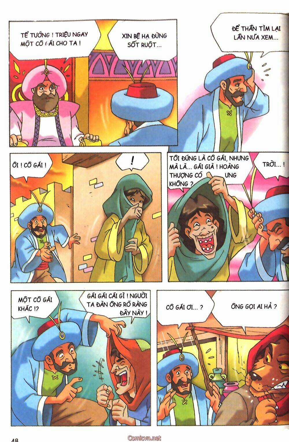 Nghìn lẻ một đêm màu Chapter 1 trang 46