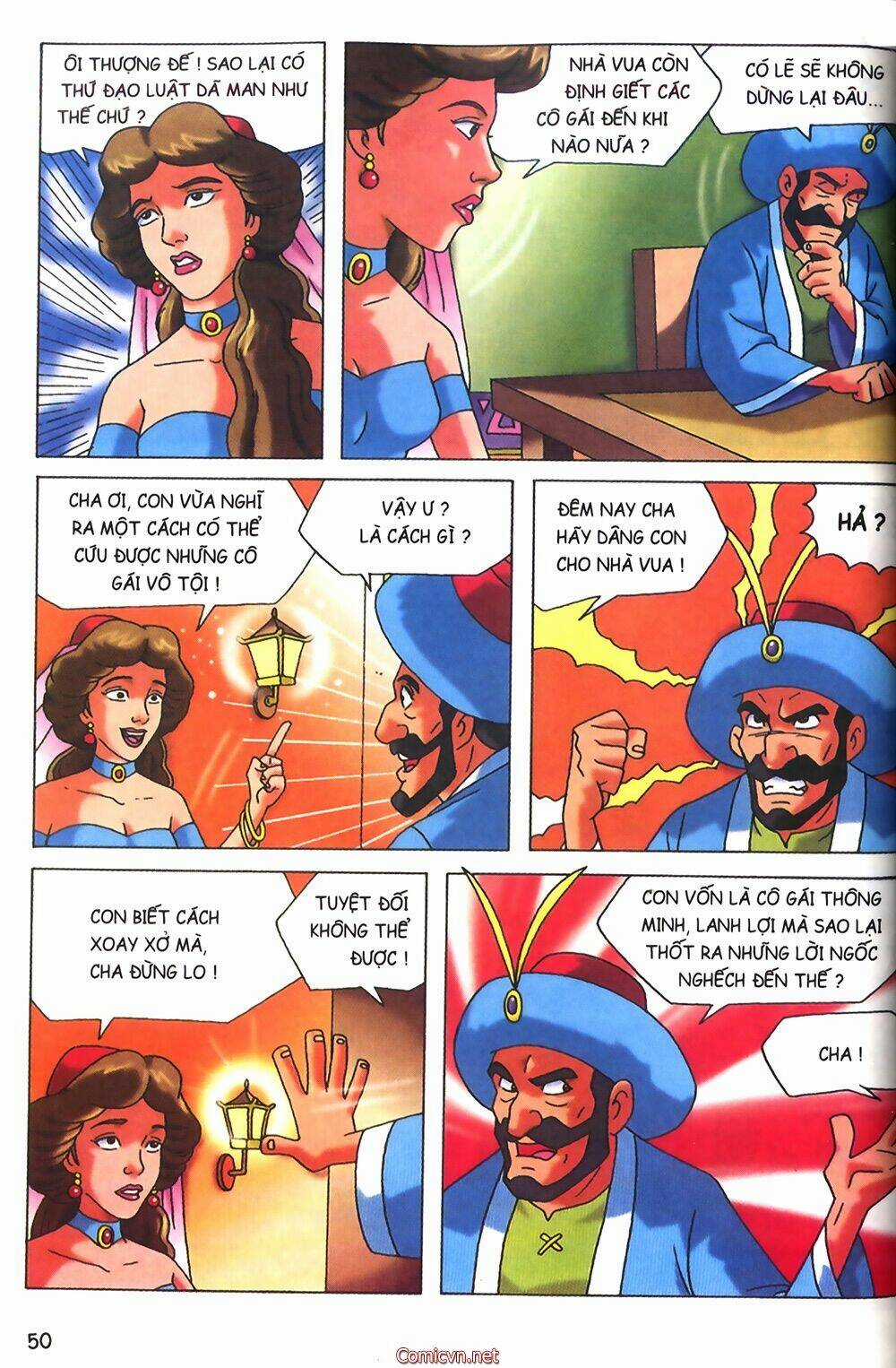 Nghìn lẻ một đêm màu Chapter 1 trang 48