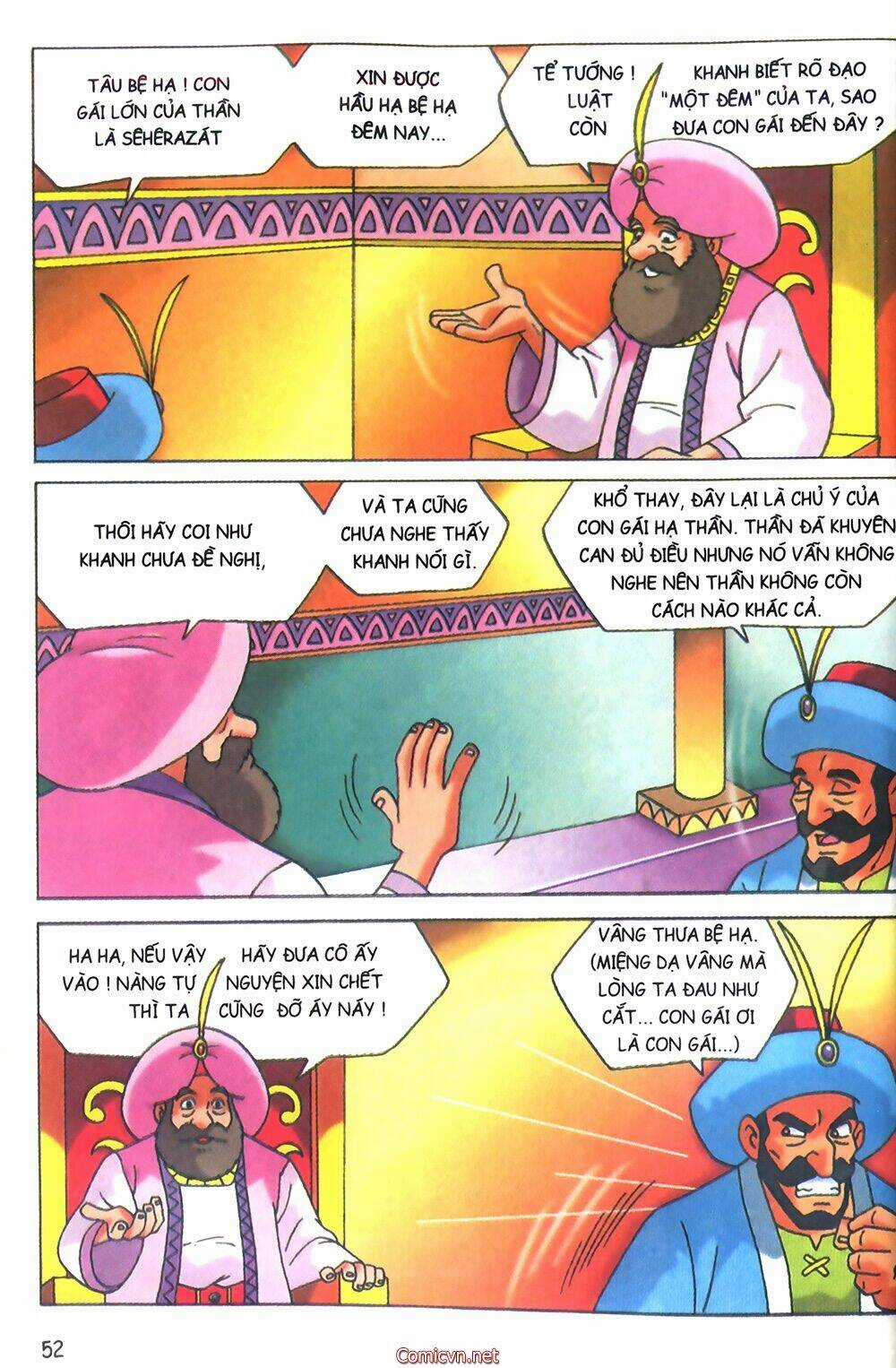 Nghìn lẻ một đêm màu Chapter 1 trang 50