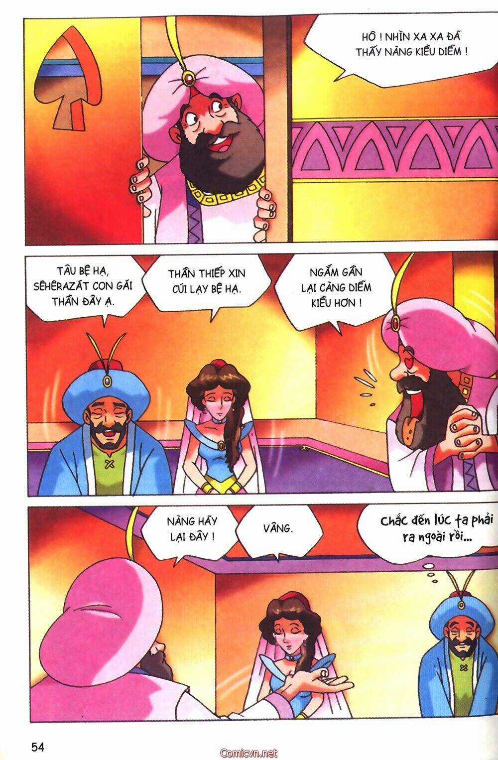 Nghìn lẻ một đêm màu Chapter 1 trang 52