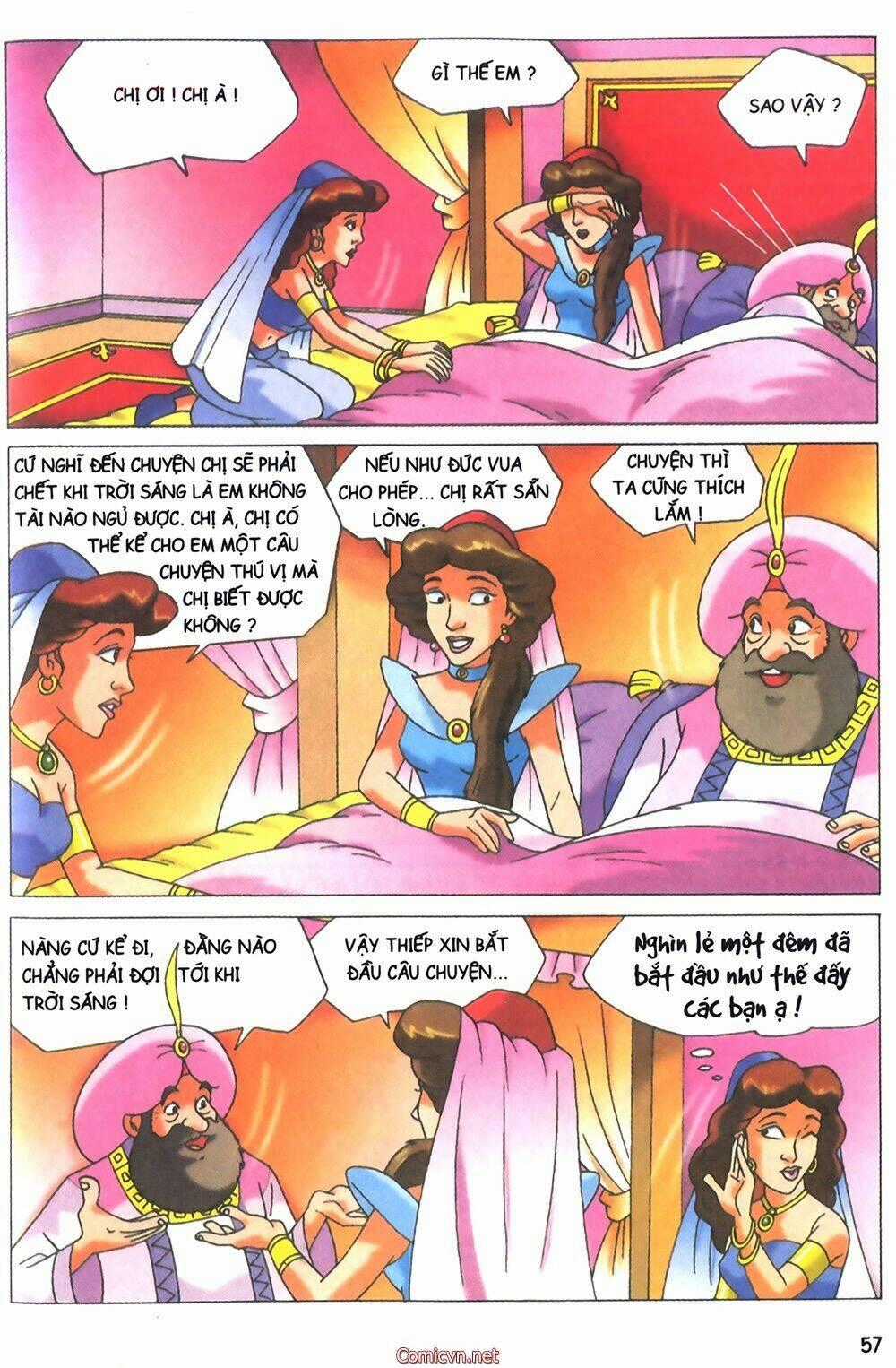 Nghìn lẻ một đêm màu Chapter 1 trang 55