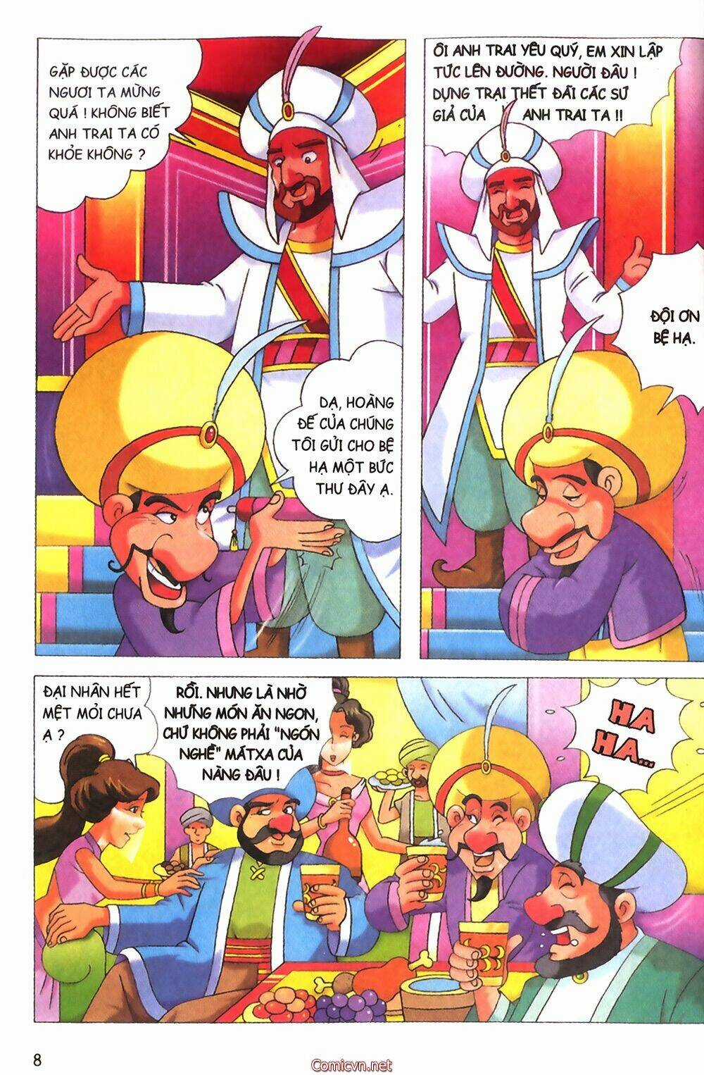 Nghìn lẻ một đêm màu Chapter 1 trang 6