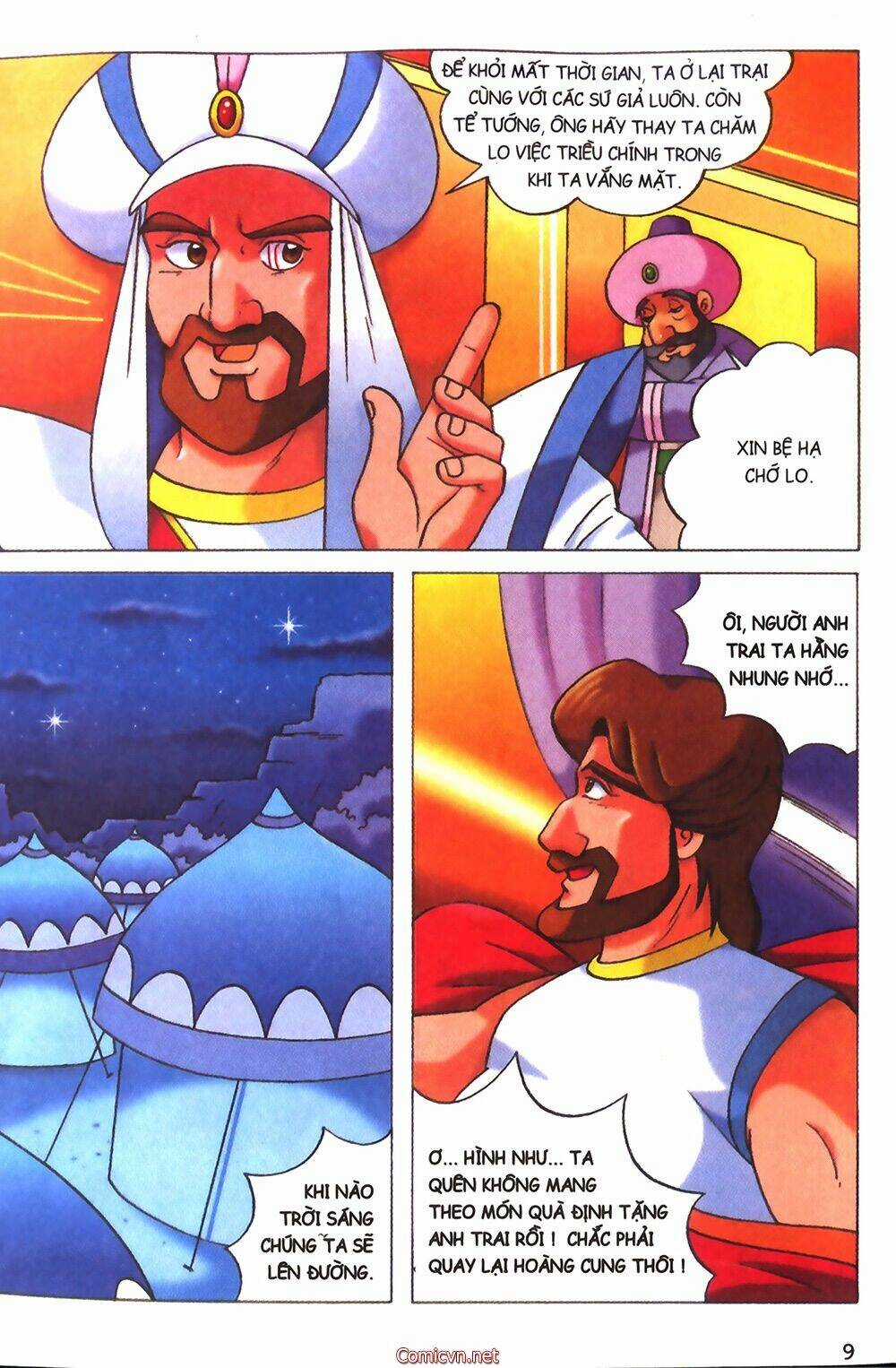 Nghìn lẻ một đêm màu Chapter 1 trang 7