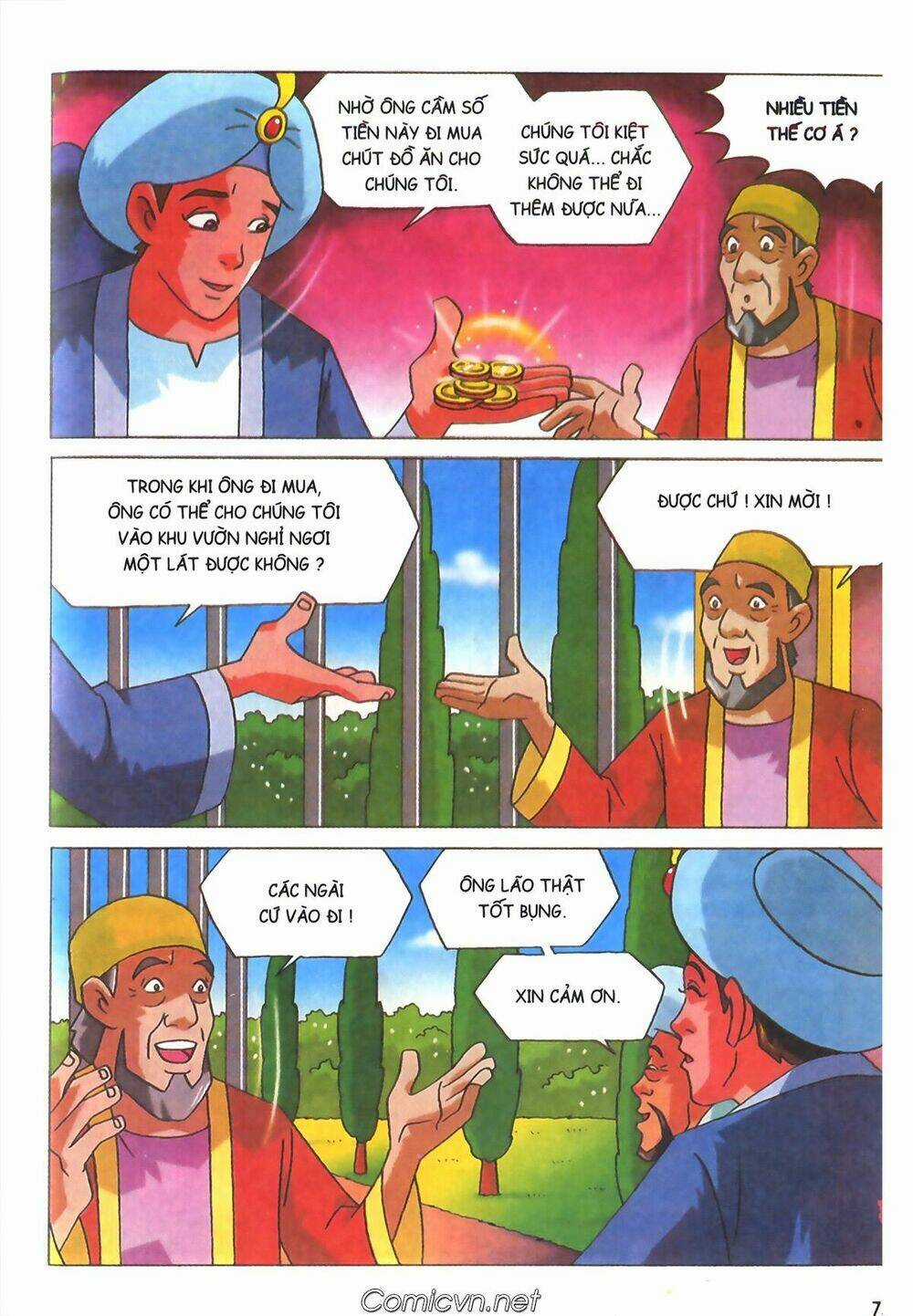 Nghìn lẻ một đêm màu Chapter 10 trang 21