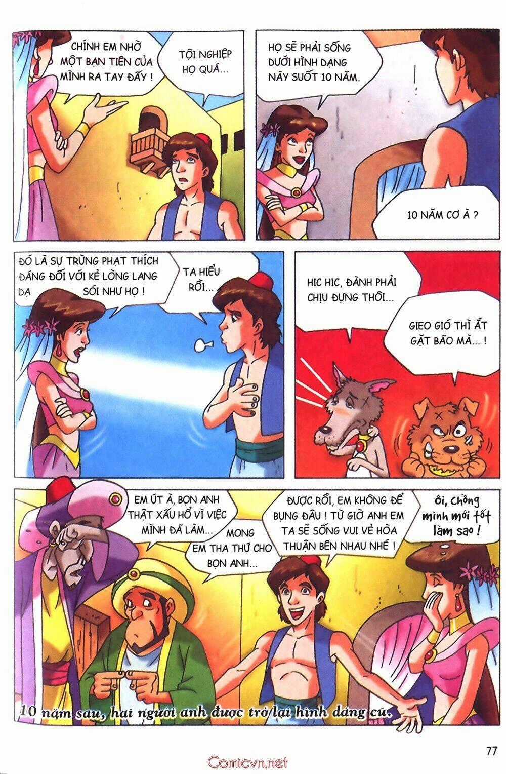 Nghìn lẻ một đêm màu Chapter 2 trang 19