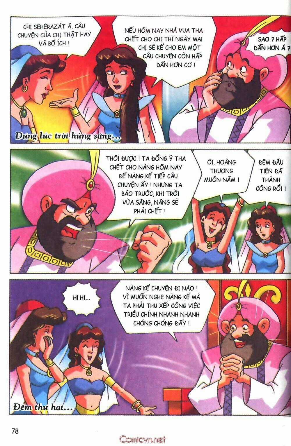 Nghìn lẻ một đêm màu Chapter 2 trang 20