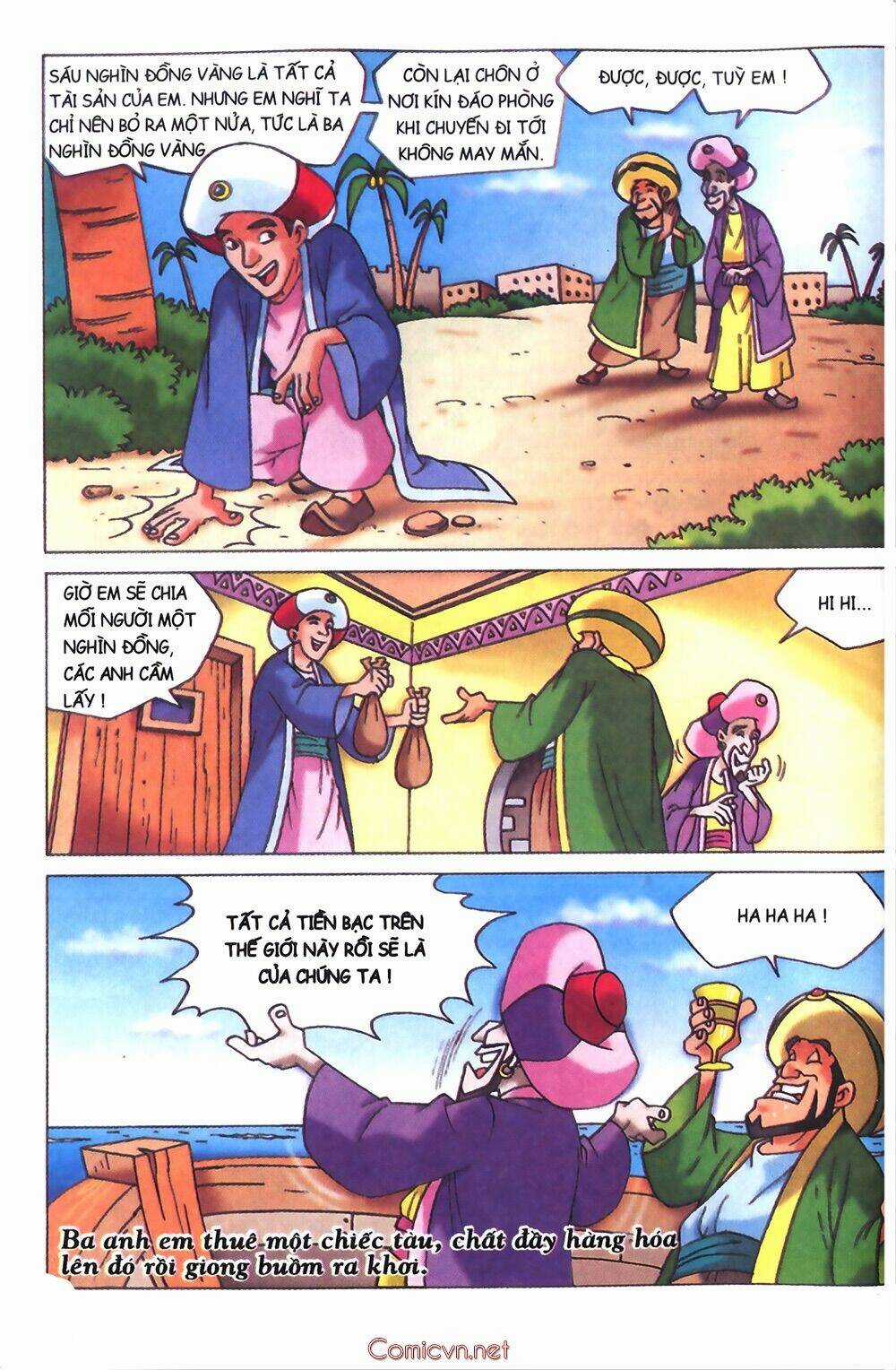 Nghìn lẻ một đêm màu Chapter 2 trang 8