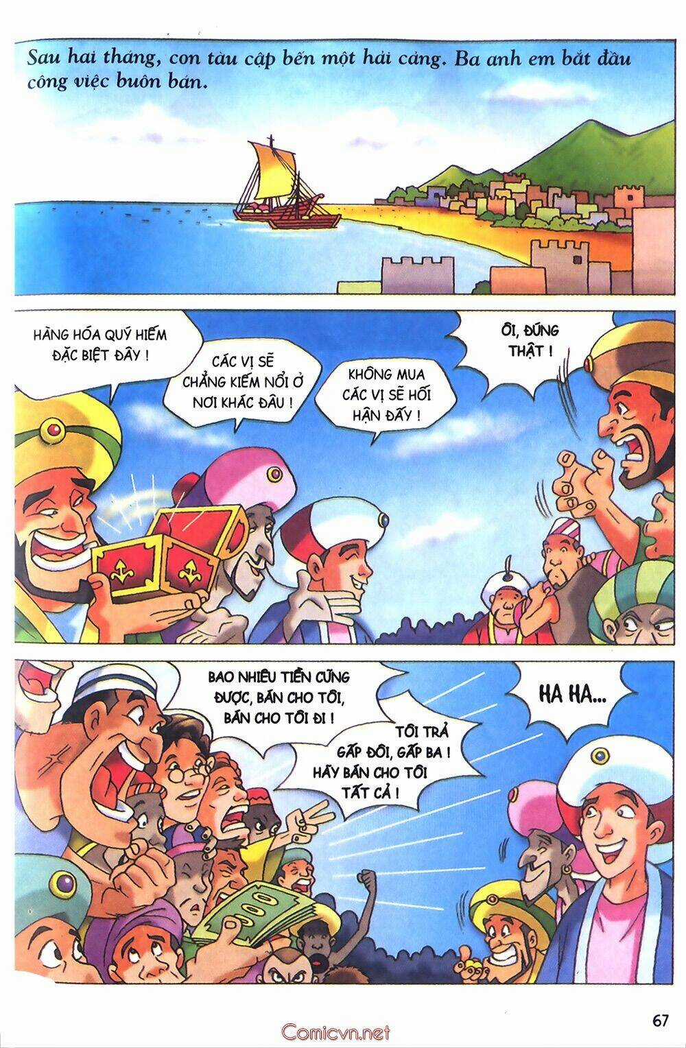 Nghìn lẻ một đêm màu Chapter 2 trang 9