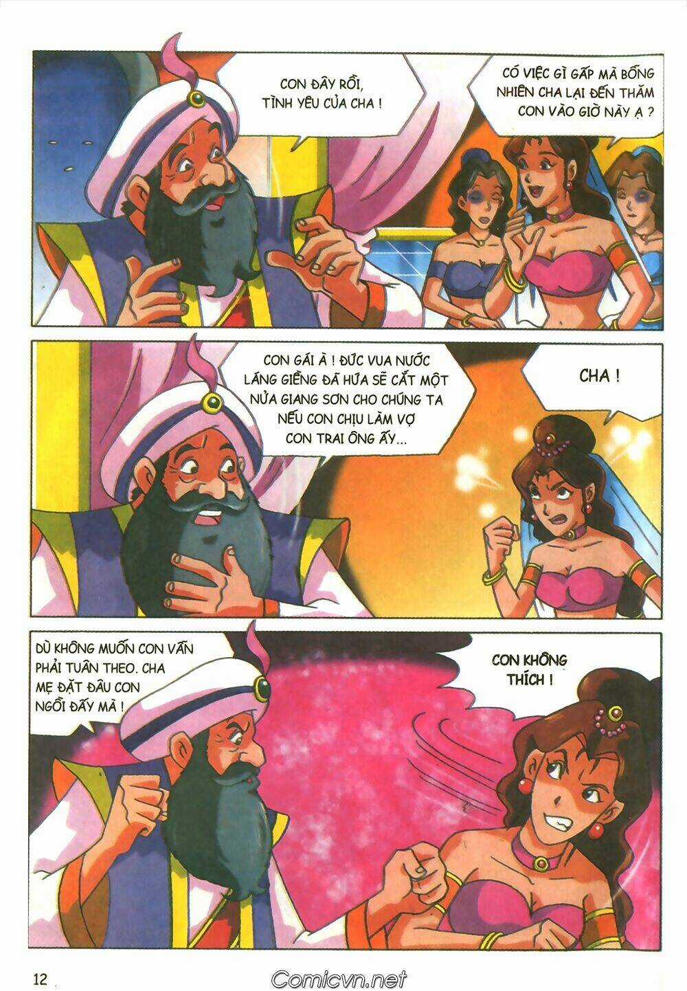 Nghìn lẻ một đêm màu Chapter 9 trang 10