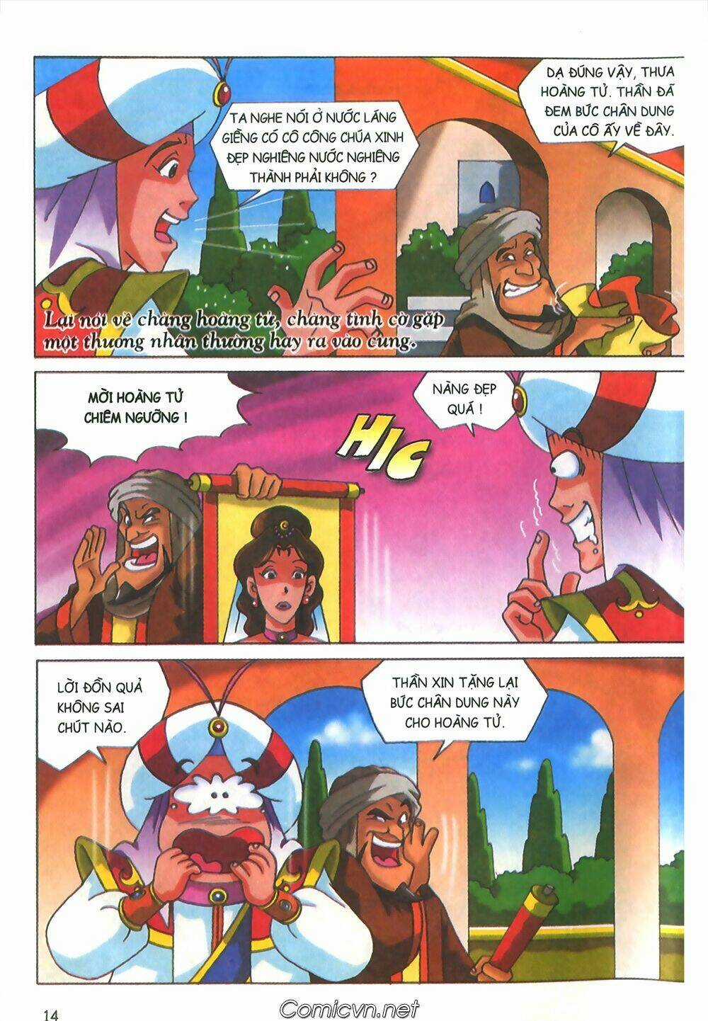 Nghìn lẻ một đêm màu Chapter 9 trang 12