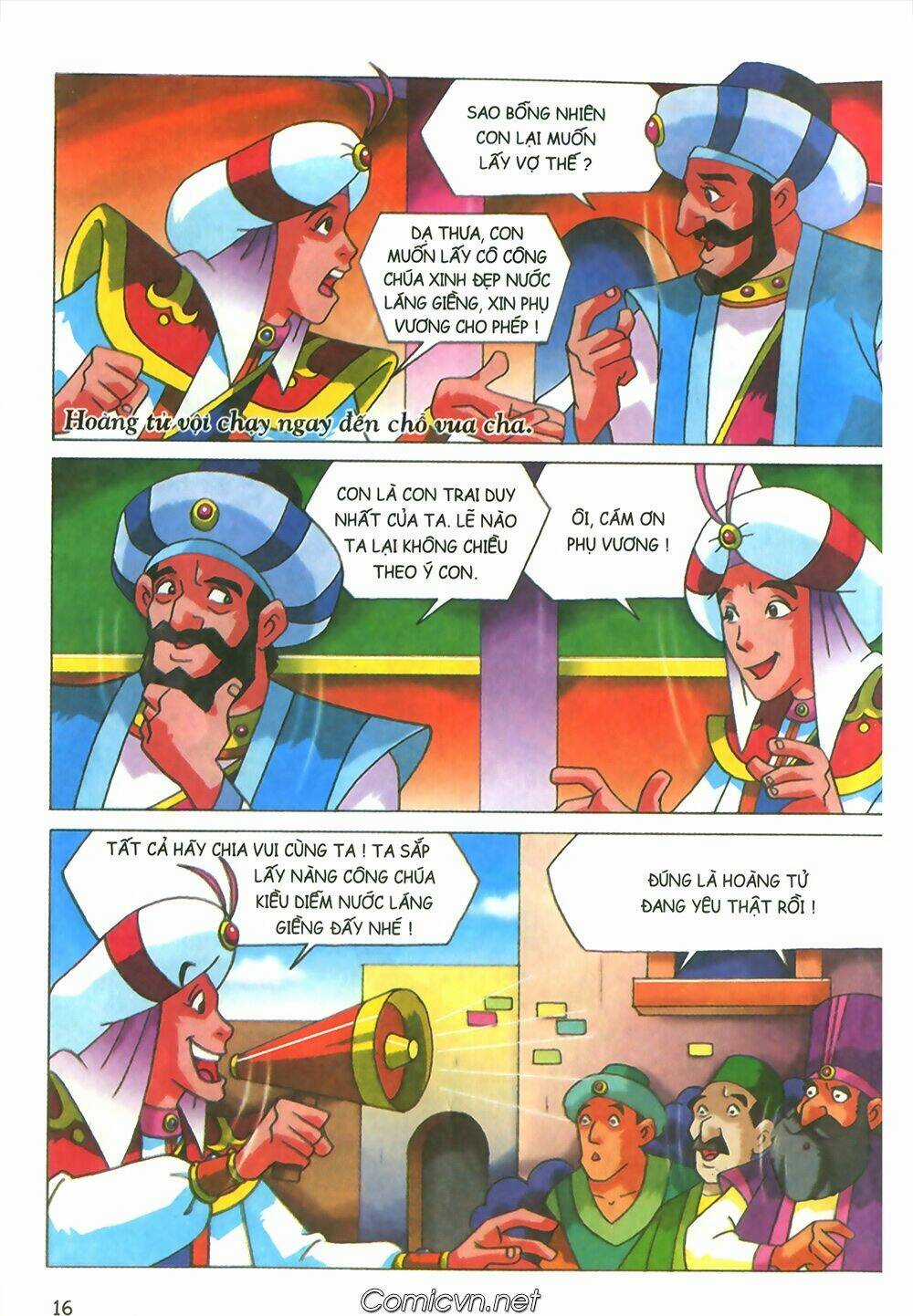 Nghìn lẻ một đêm màu Chapter 9 trang 14