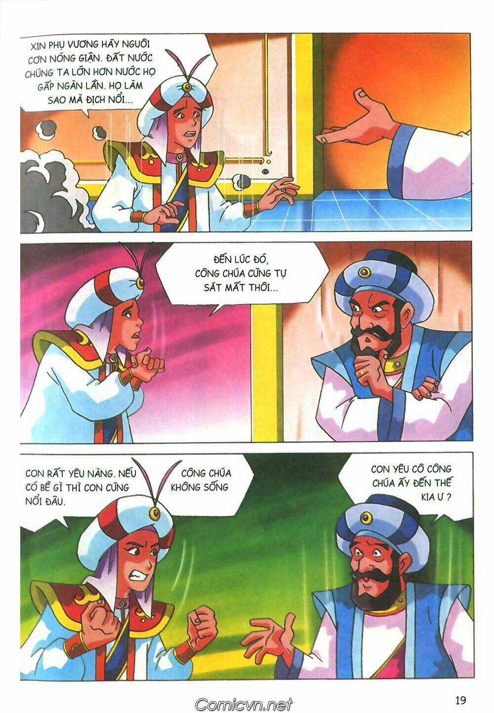 Nghìn lẻ một đêm màu Chapter 9 trang 17