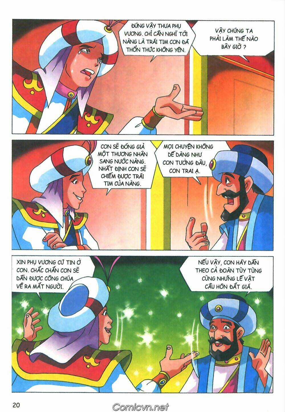 Nghìn lẻ một đêm màu Chapter 9 trang 18