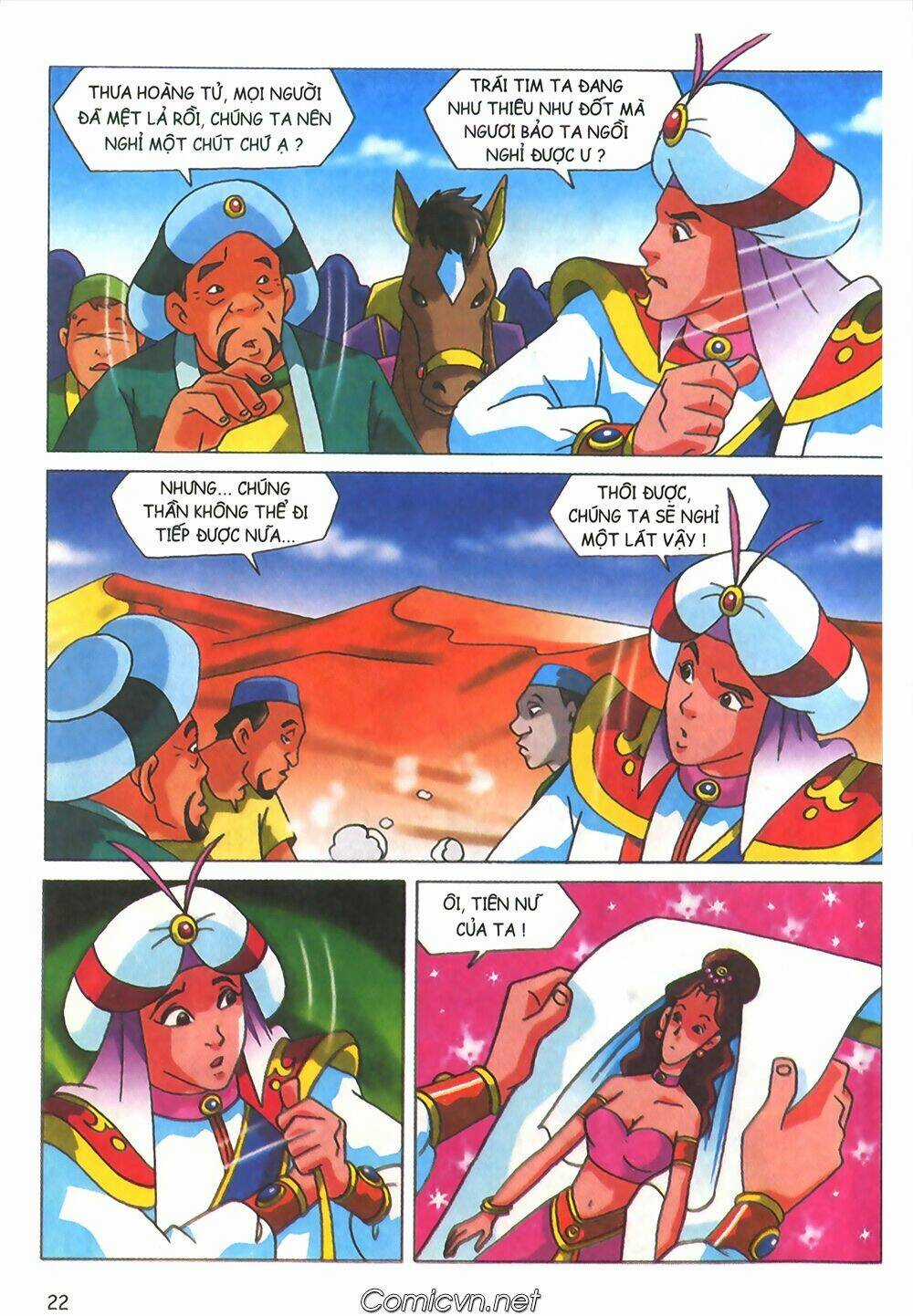 Nghìn lẻ một đêm màu Chapter 9 trang 20