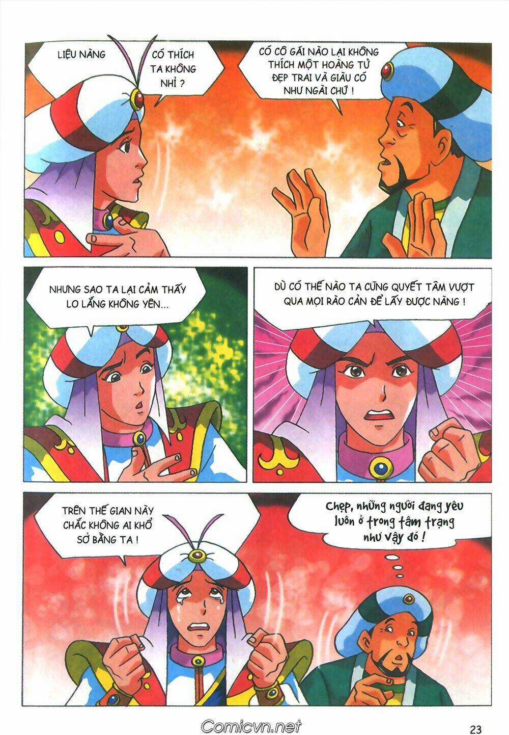 Nghìn lẻ một đêm màu Chapter 9 trang 21