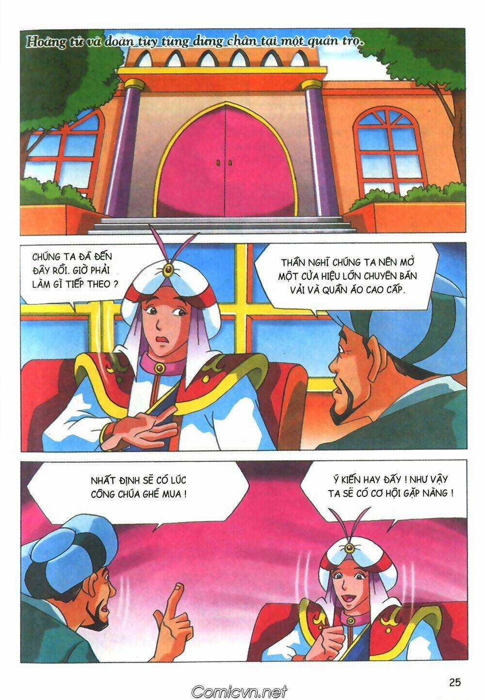 Nghìn lẻ một đêm màu Chapter 9 trang 23