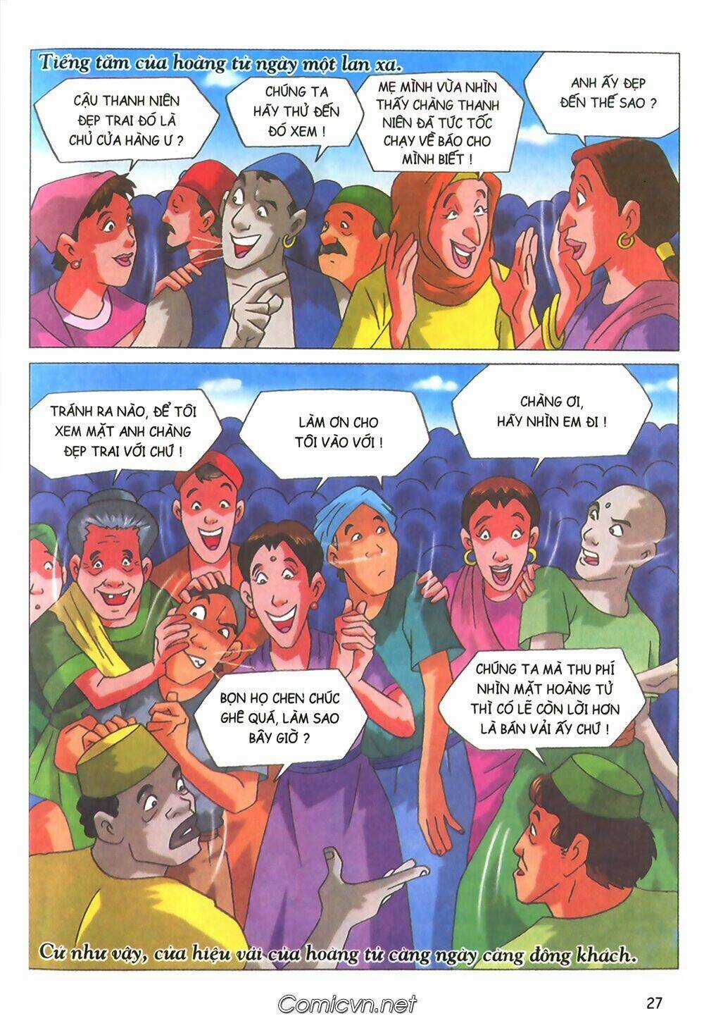 Nghìn lẻ một đêm màu Chapter 9 trang 25