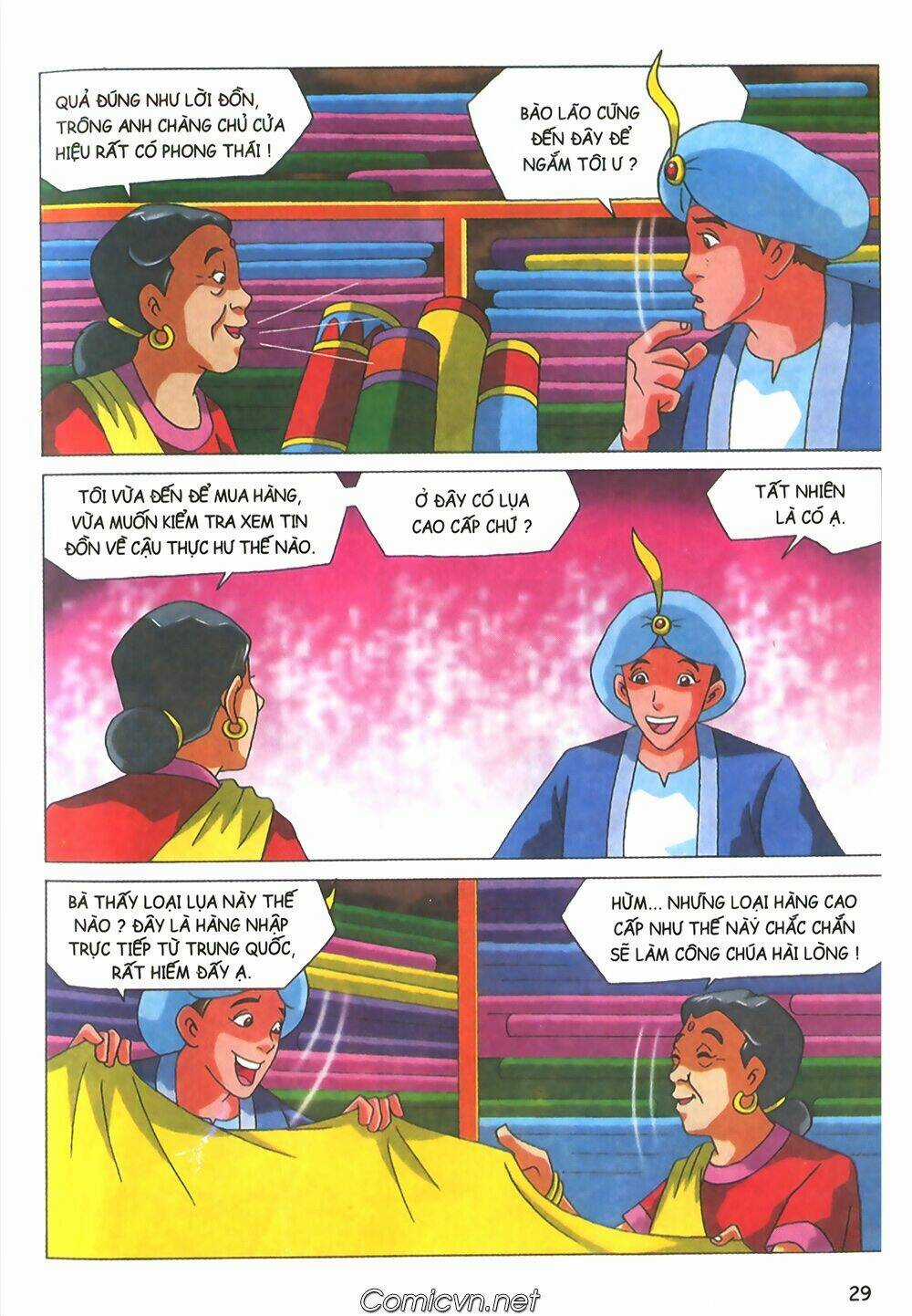 Nghìn lẻ một đêm màu Chapter 9 trang 27