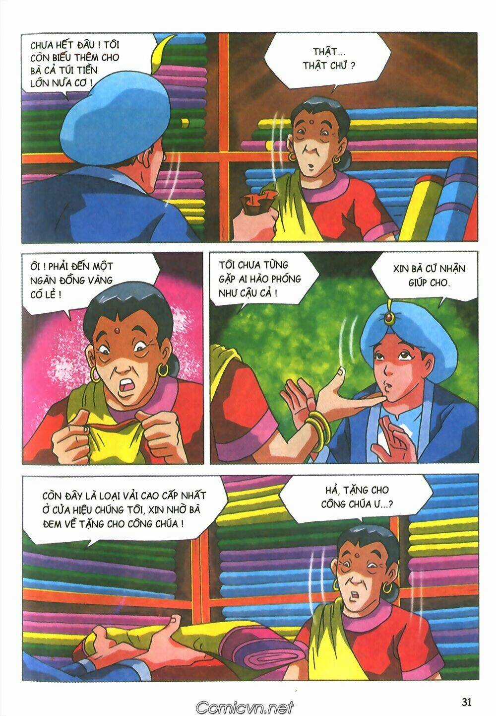 Nghìn lẻ một đêm màu Chapter 9 trang 29