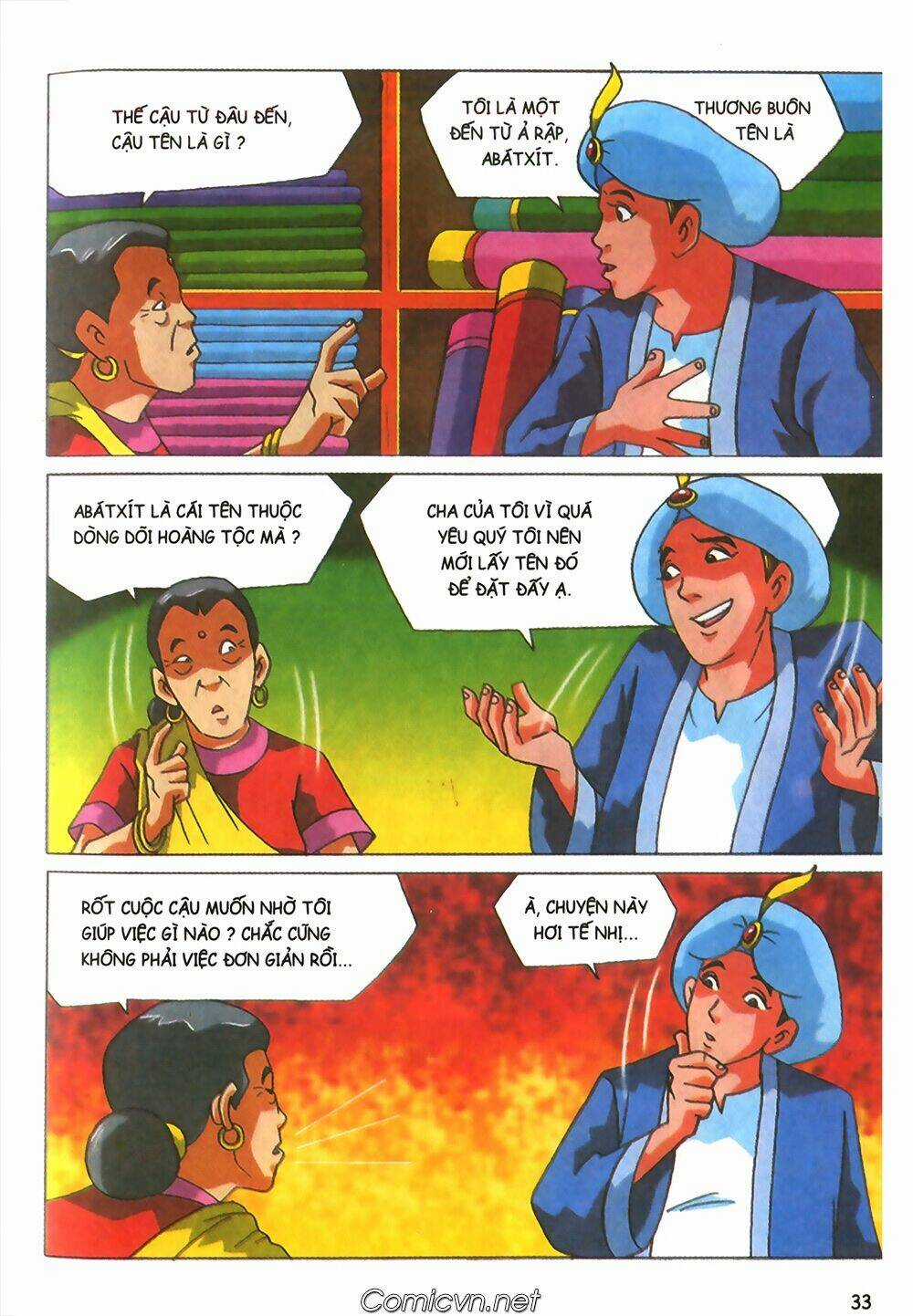 Nghìn lẻ một đêm màu Chapter 9 trang 31