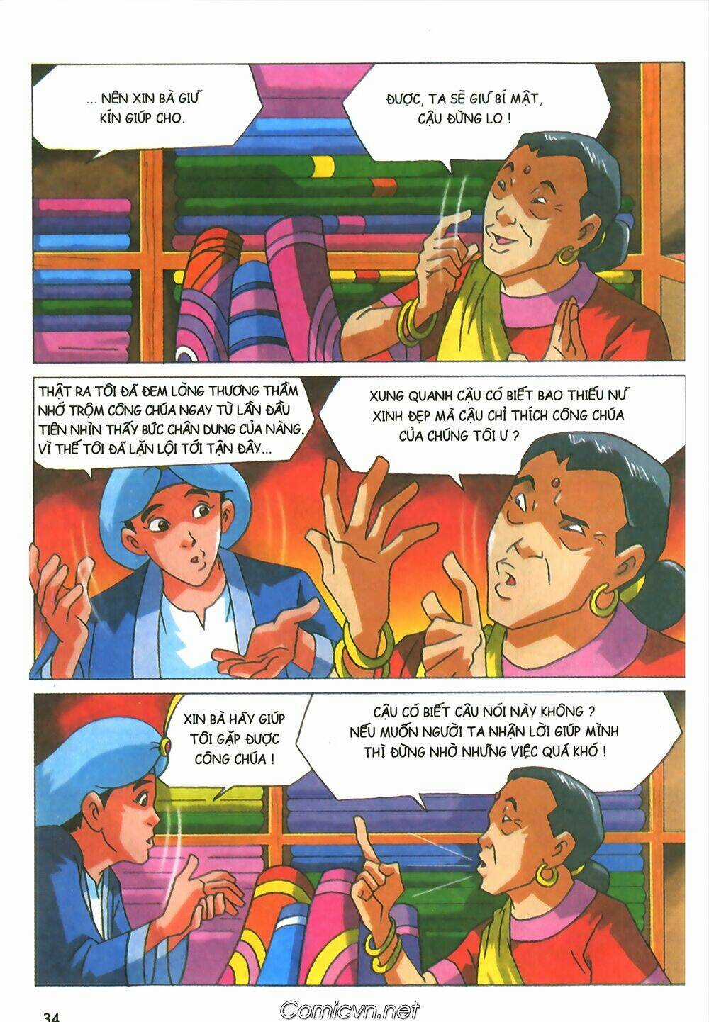 Nghìn lẻ một đêm màu Chapter 9 trang 32