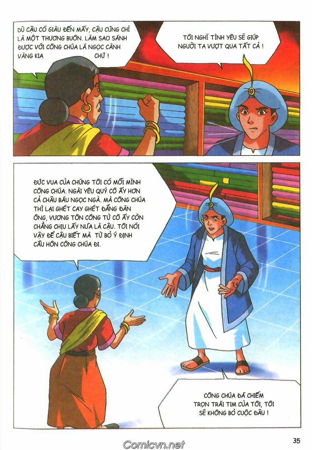 Nghìn lẻ một đêm màu Chapter 9 trang 33