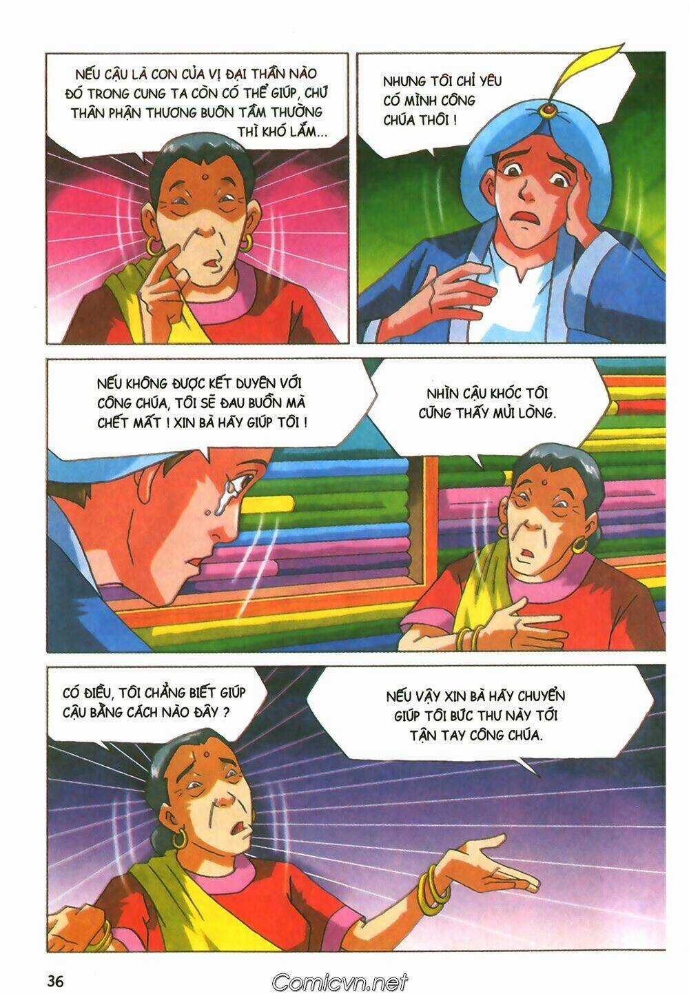 Nghìn lẻ một đêm màu Chapter 9 trang 34