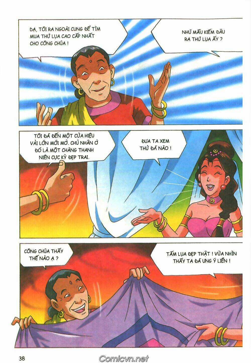 Nghìn lẻ một đêm màu Chapter 9 trang 36