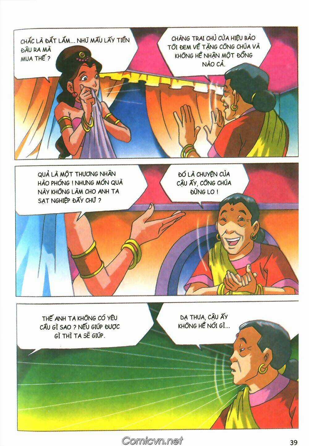 Nghìn lẻ một đêm màu Chapter 9 trang 37