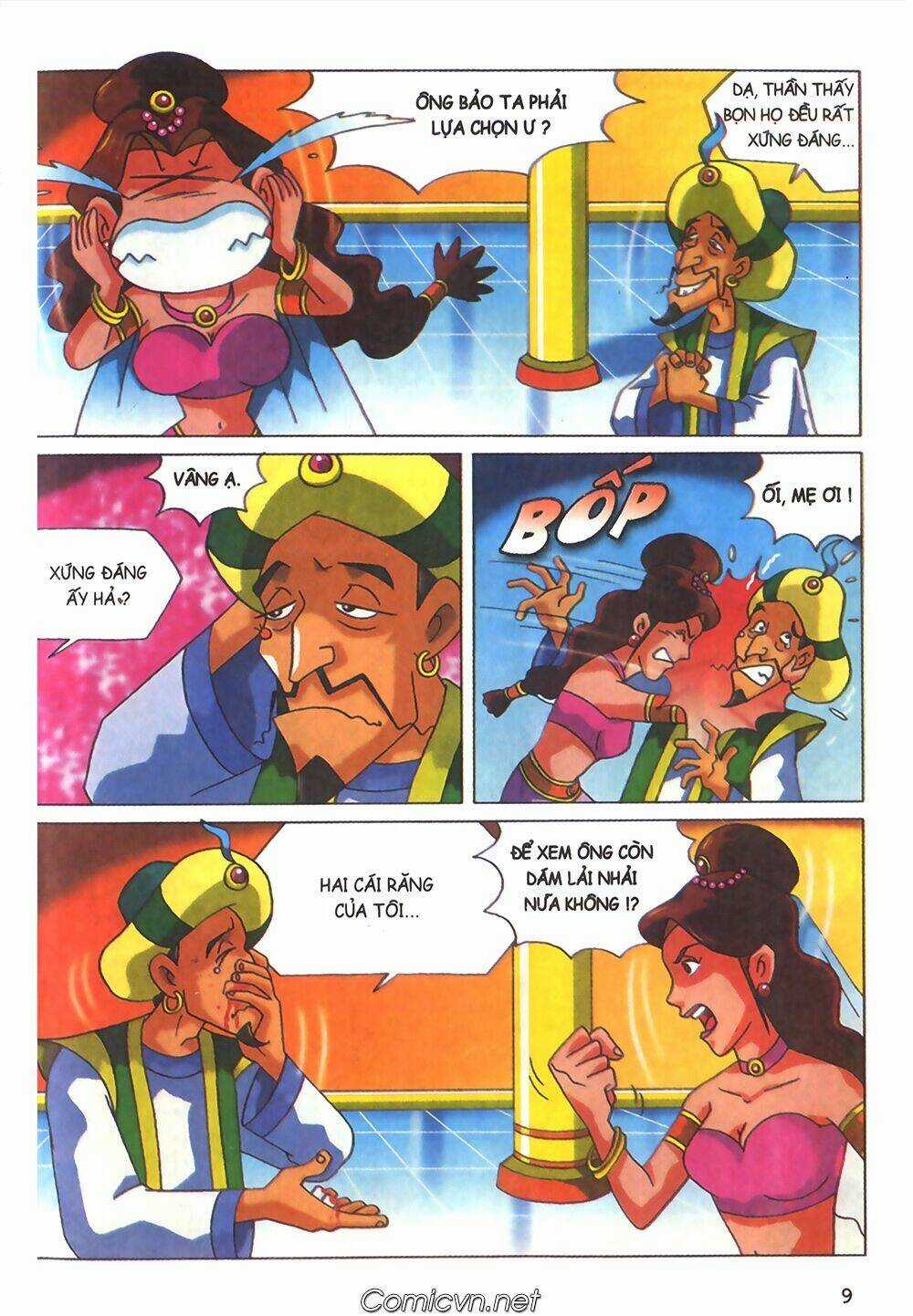 Nghìn lẻ một đêm màu Chapter 9 trang 7