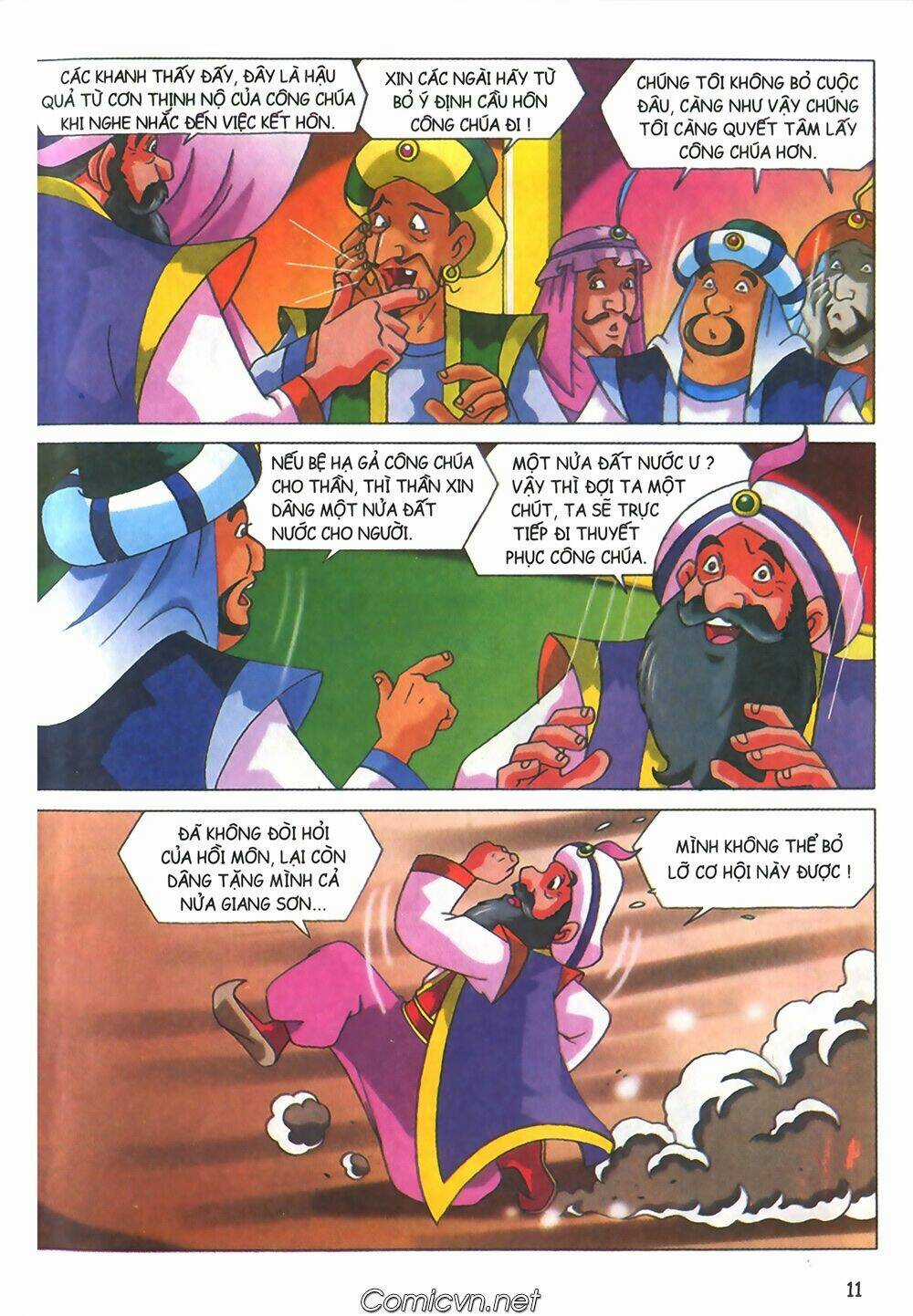 Nghìn lẻ một đêm màu Chapter 9 trang 9