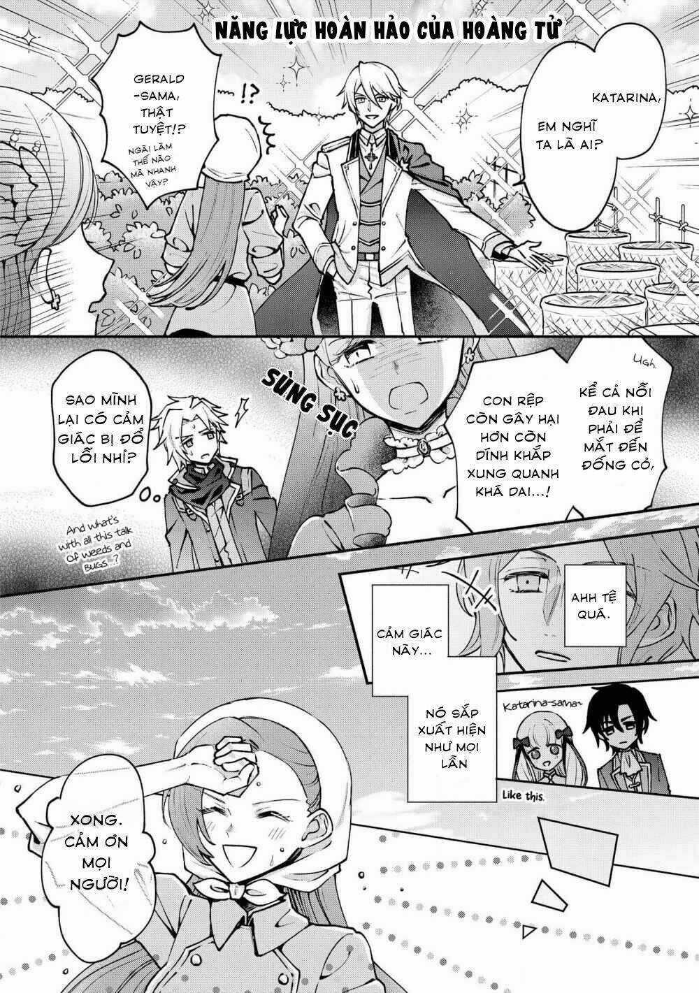 Ngoại Truyện Sau Khi Được Tái Sinh, Tôi Bị Kéo Vào Game Otome Với Vai Trò Nữ Ác Nhân Chapter 3 trang 5