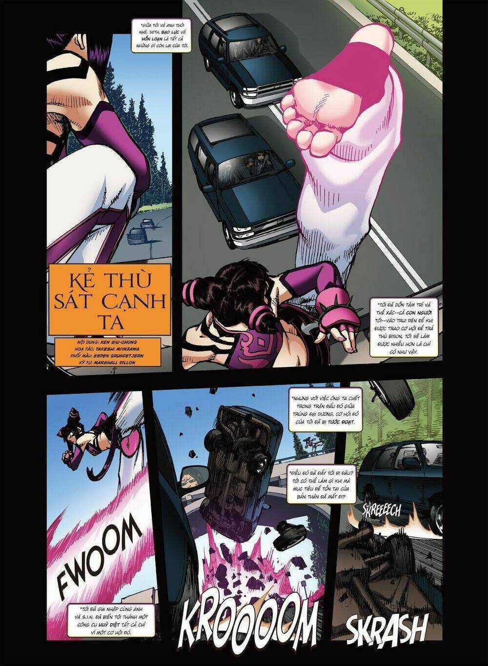 Ngoại Truyện Street Fighter Chapter 2 trang 2