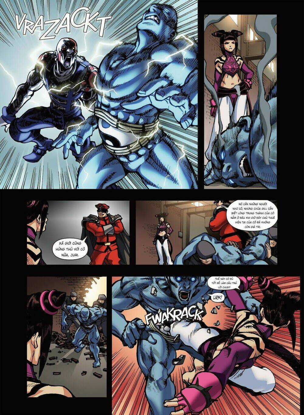 Ngoại Truyện Street Fighter Chapter 2 trang 8