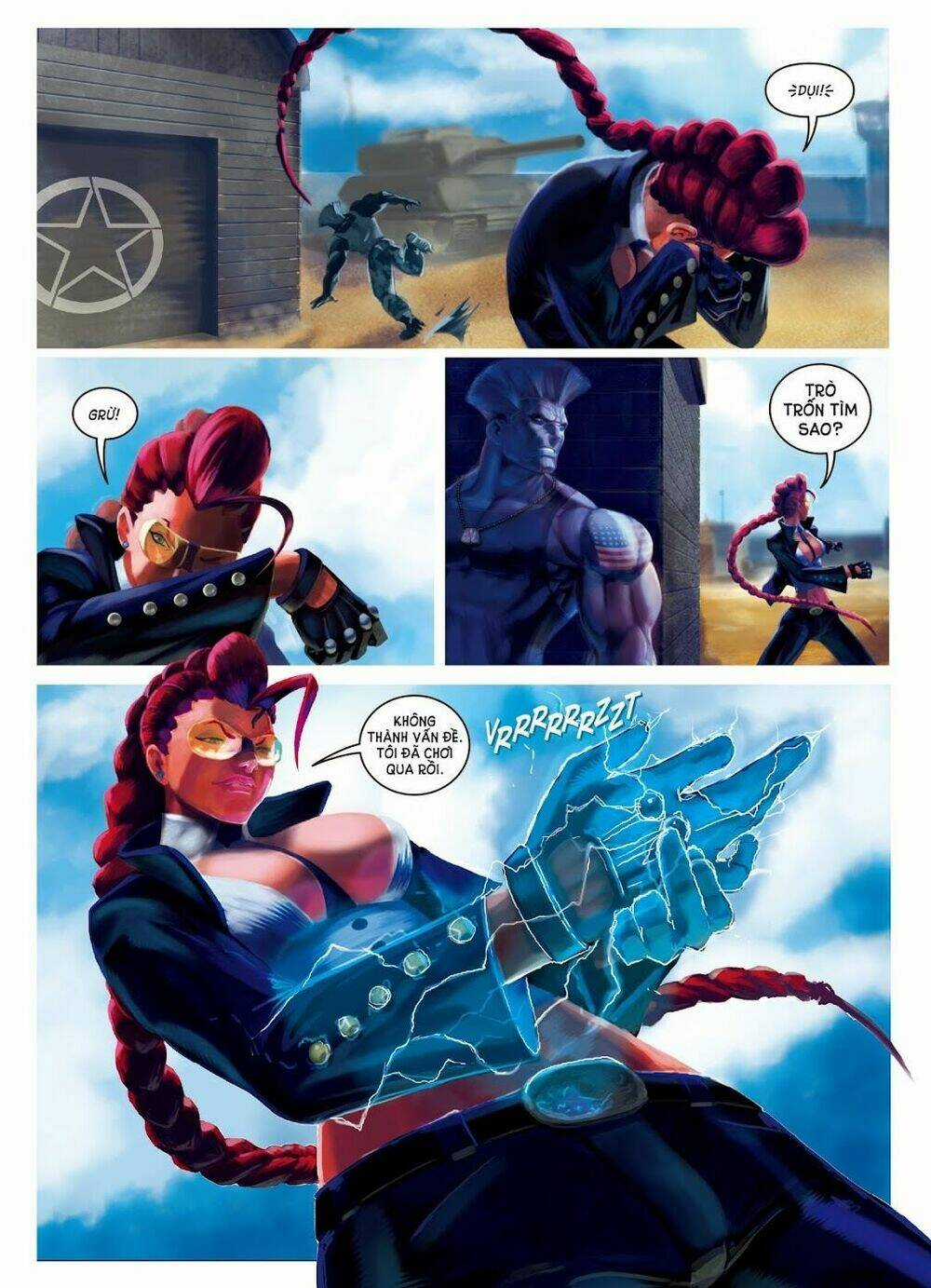 Ngoại Truyện Street Fighter Chapter 4 trang 10