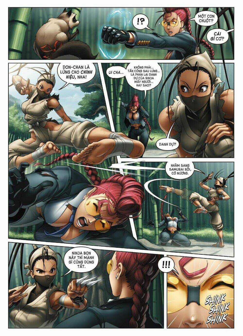 Ngoại Truyện Street Fighter Chapter 4 trang 14