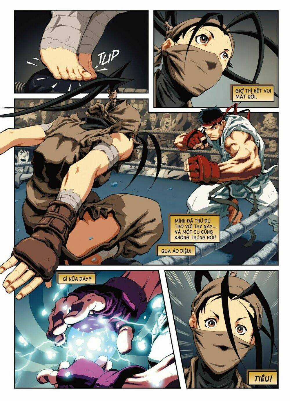 Ngoại Truyện Street Fighter Chapter 4 trang 17