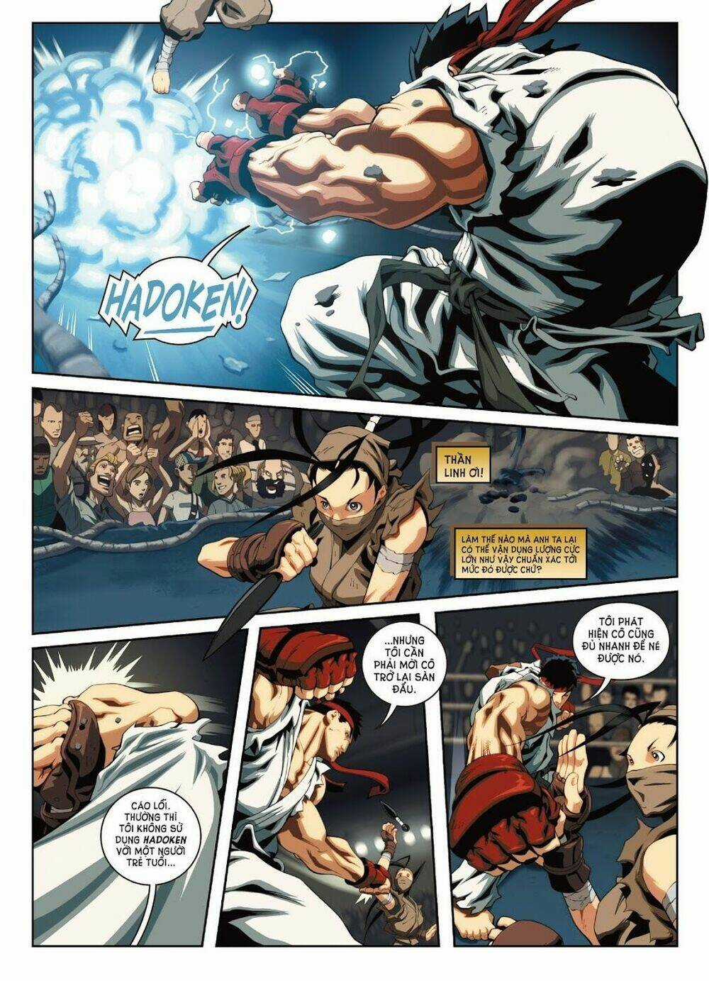 Ngoại Truyện Street Fighter Chapter 4 trang 18