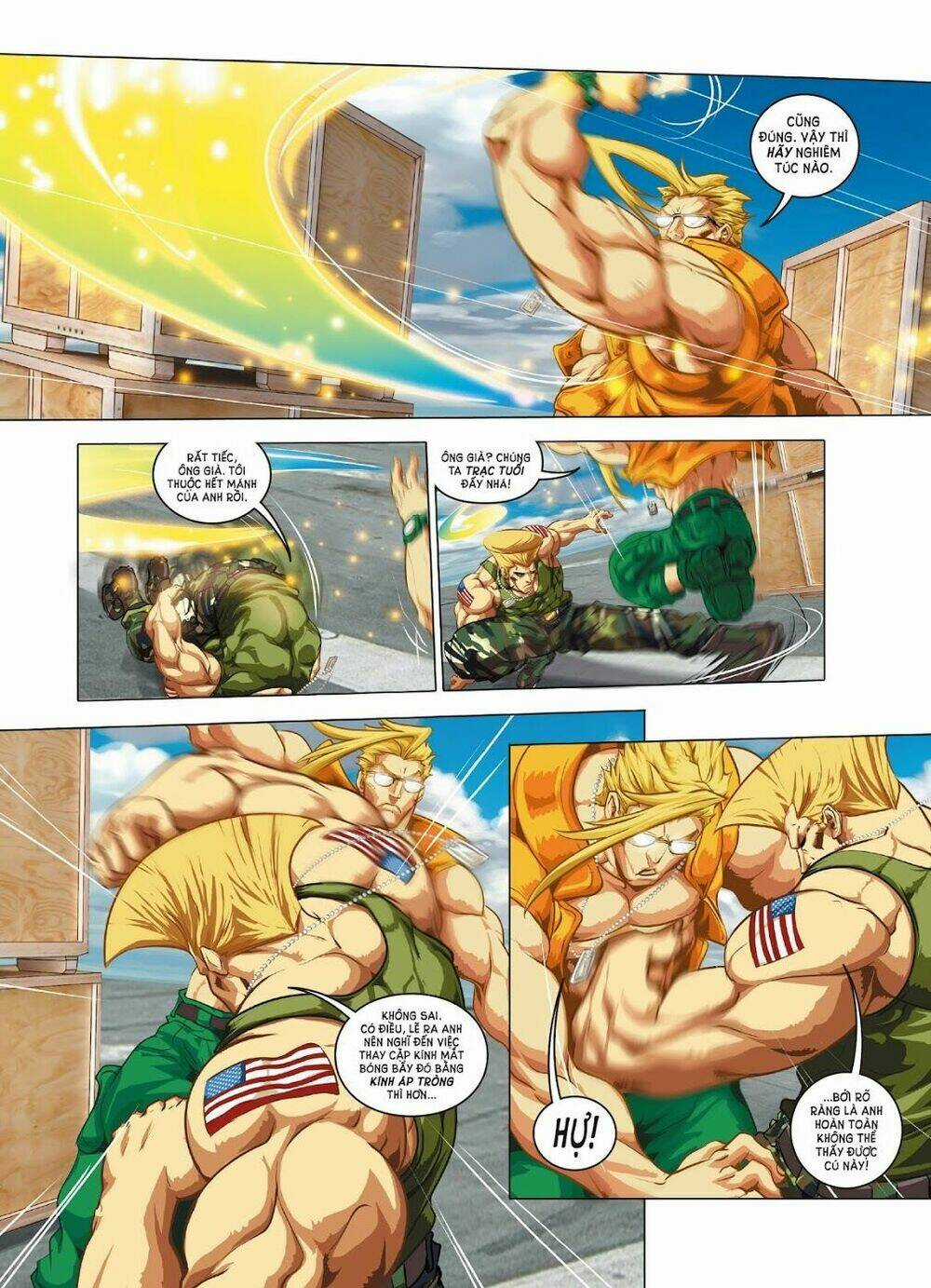 Ngoại Truyện Street Fighter Chapter 4 trang 6