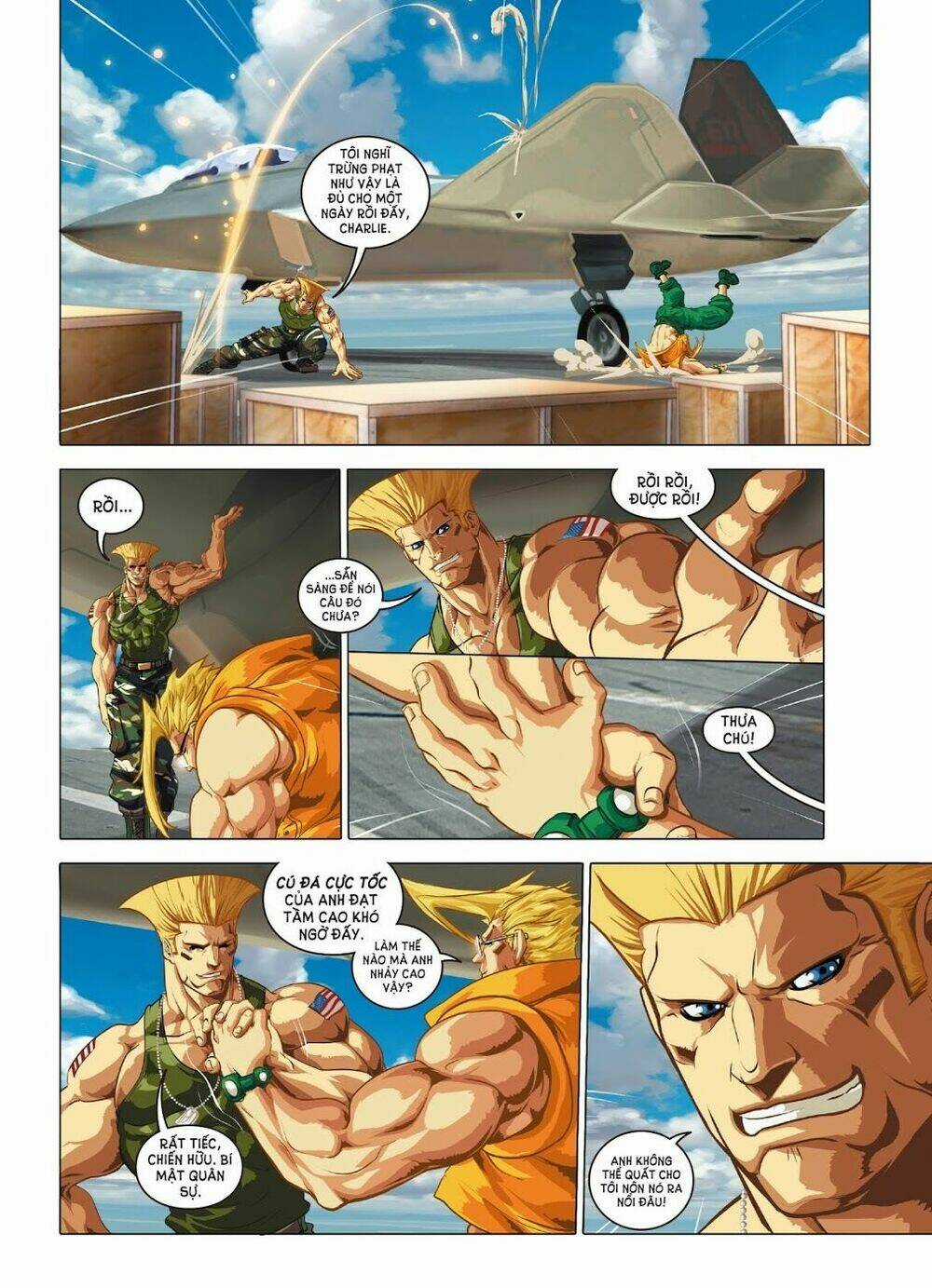 Ngoại Truyện Street Fighter Chapter 4 trang 8