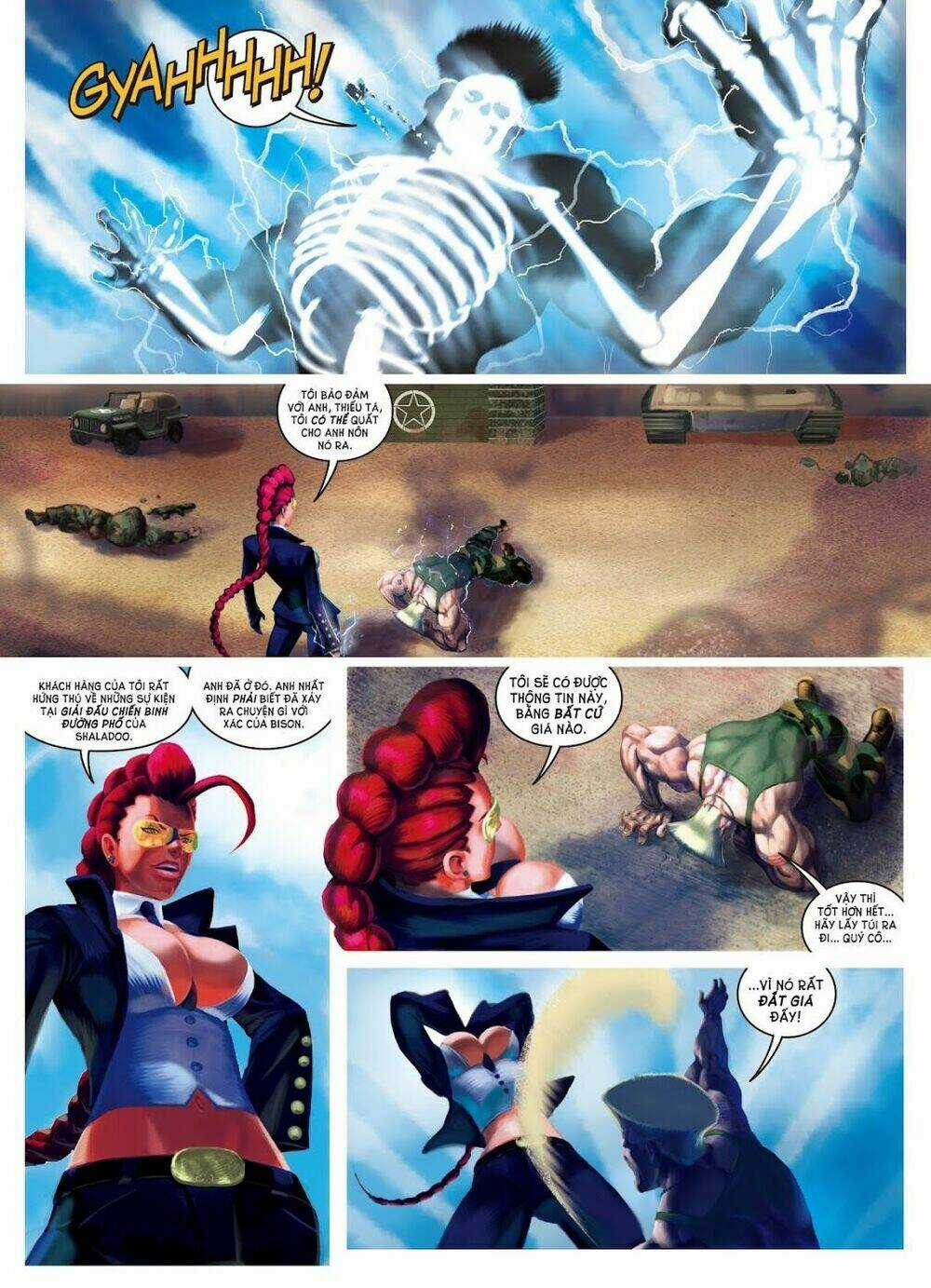 Ngoại Truyện Street Fighter Chapter 4 trang 9