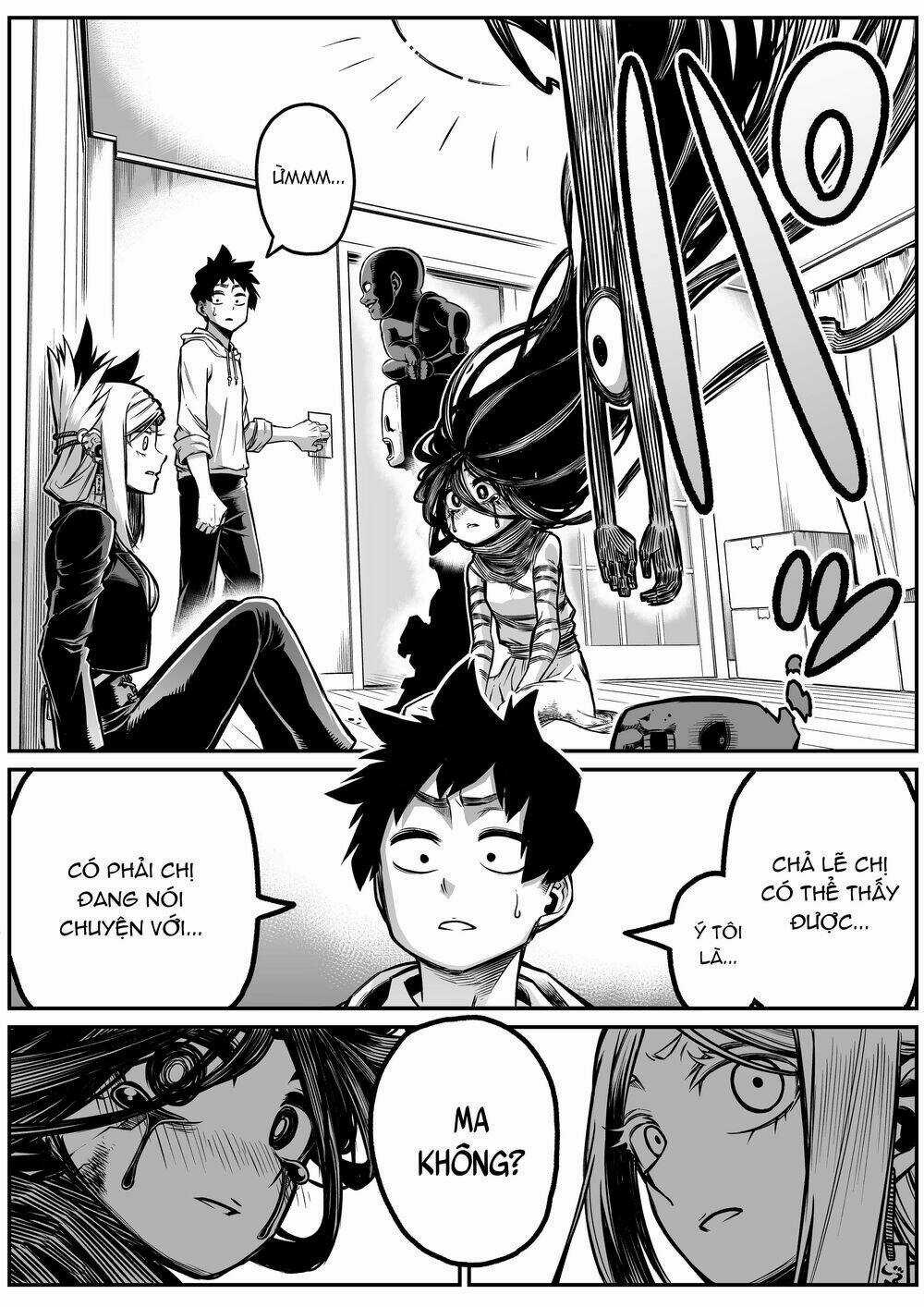 Ngôi Nhà Bị Ma Ám Mạnh Nhất Và Chàng Trai Không Có Năng Lực Tâm Linh Chapter 15 trang 5