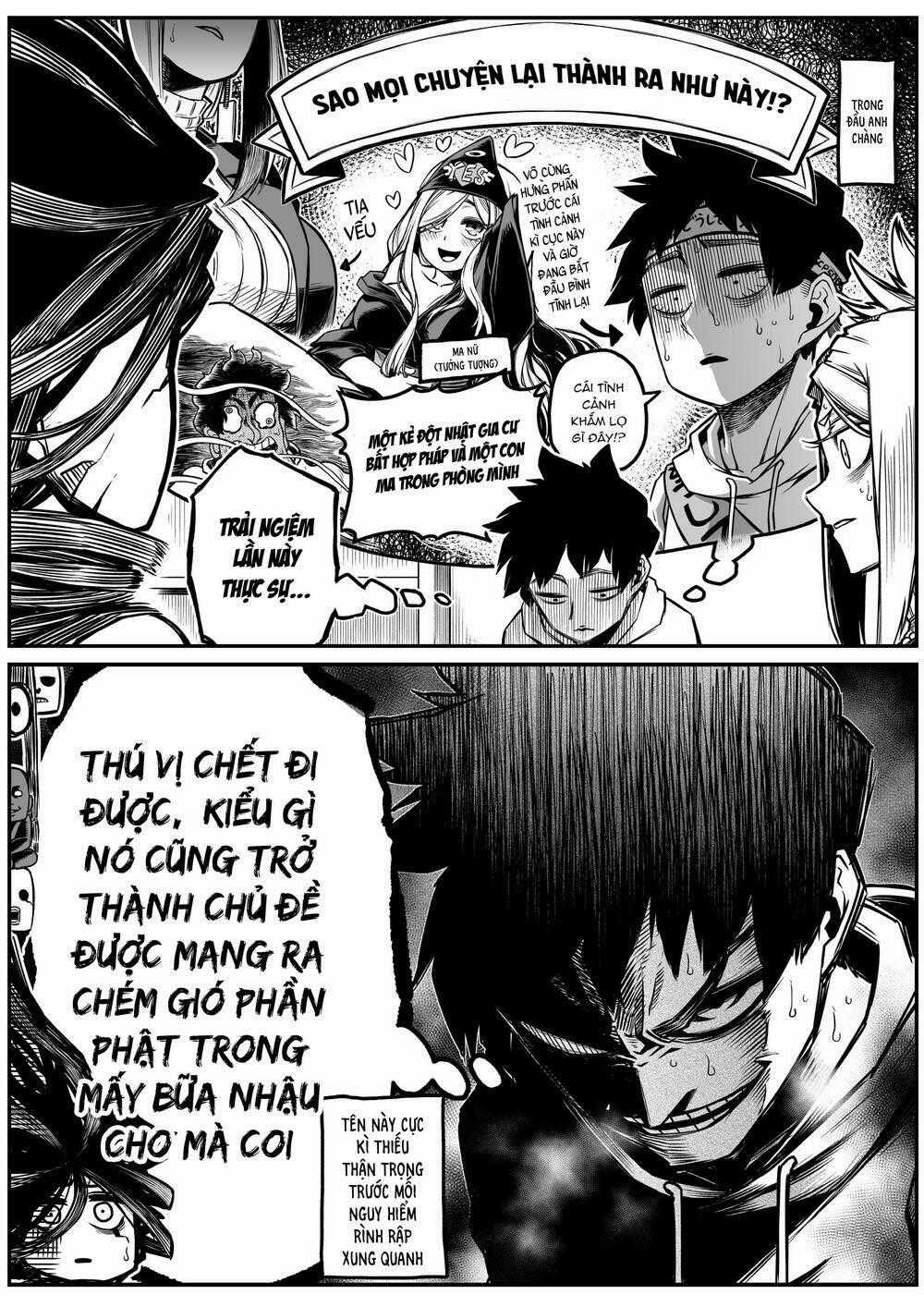 Ngôi Nhà Bị Ma Ám Mạnh Nhất Và Chàng Trai Không Có Năng Lực Tâm Linh Chapter 16 trang 4