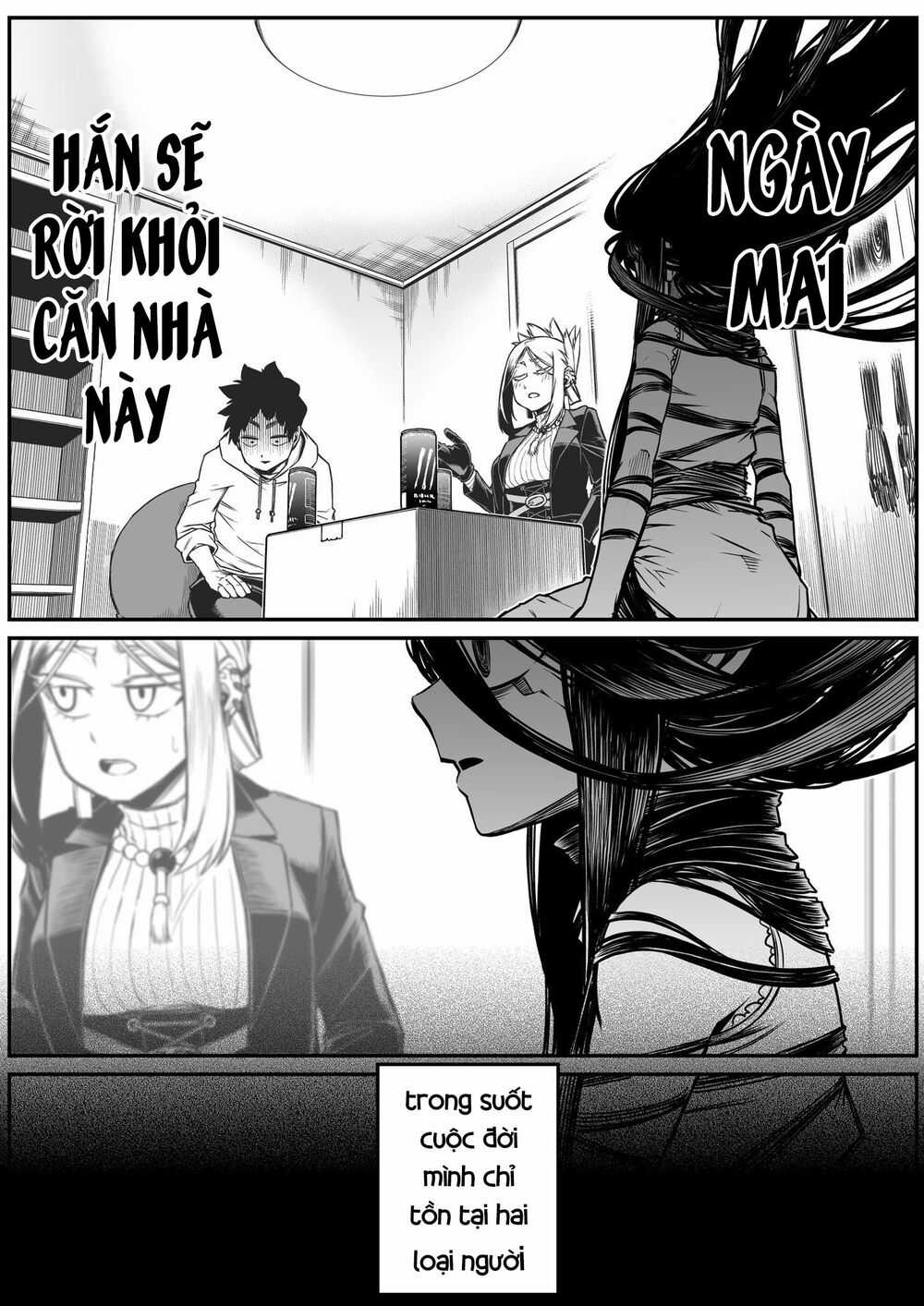 Ngôi Nhà Bị Ma Ám Mạnh Nhất Và Chàng Trai Không Có Năng Lực Tâm Linh Chapter 21 trang 4