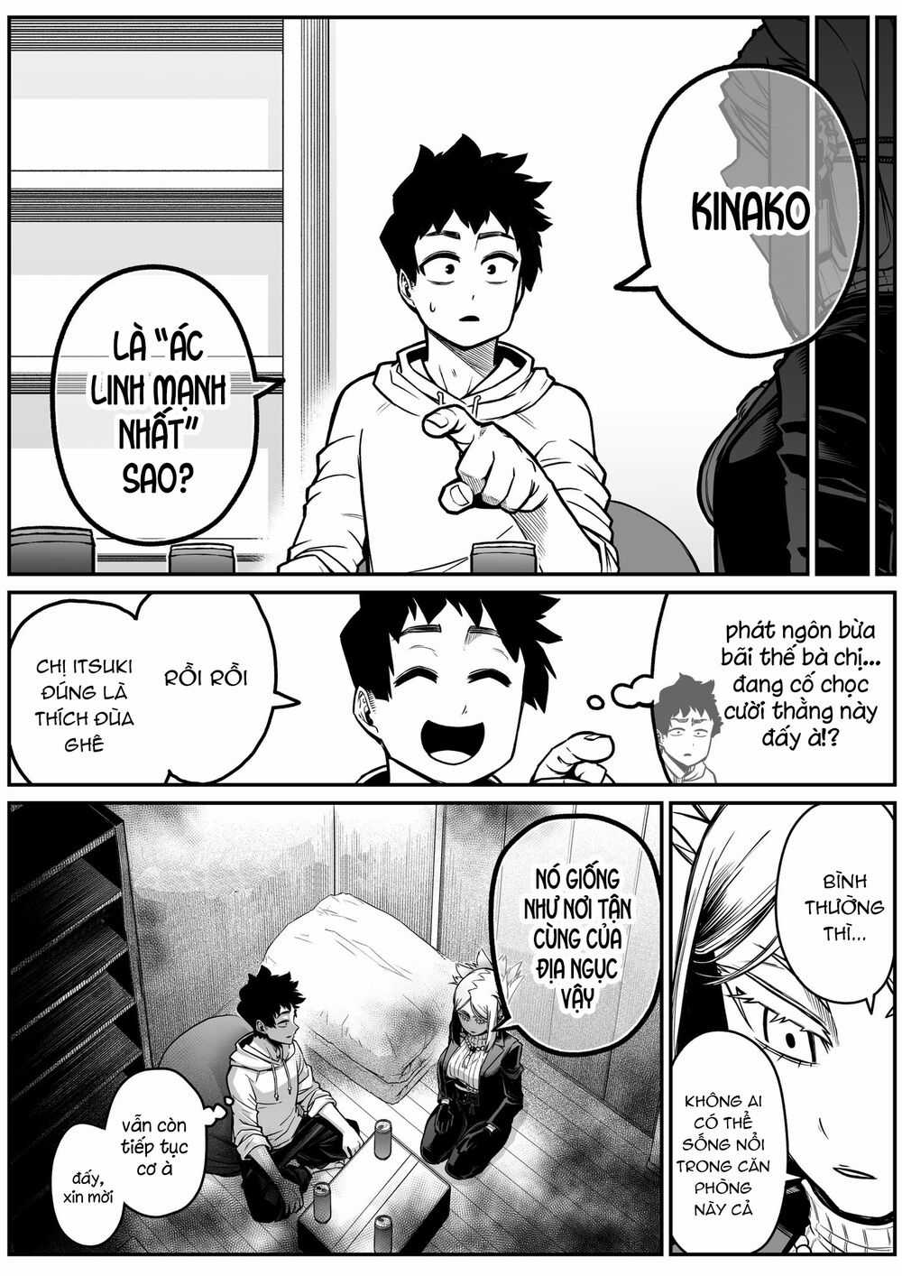 Ngôi Nhà Bị Ma Ám Mạnh Nhất Và Chàng Trai Không Có Năng Lực Tâm Linh Chapter 23 trang 2