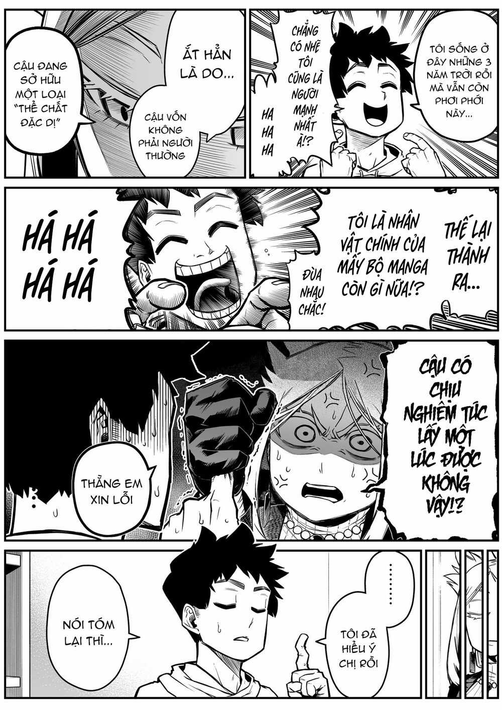 Ngôi Nhà Bị Ma Ám Mạnh Nhất Và Chàng Trai Không Có Năng Lực Tâm Linh Chapter 23 trang 3