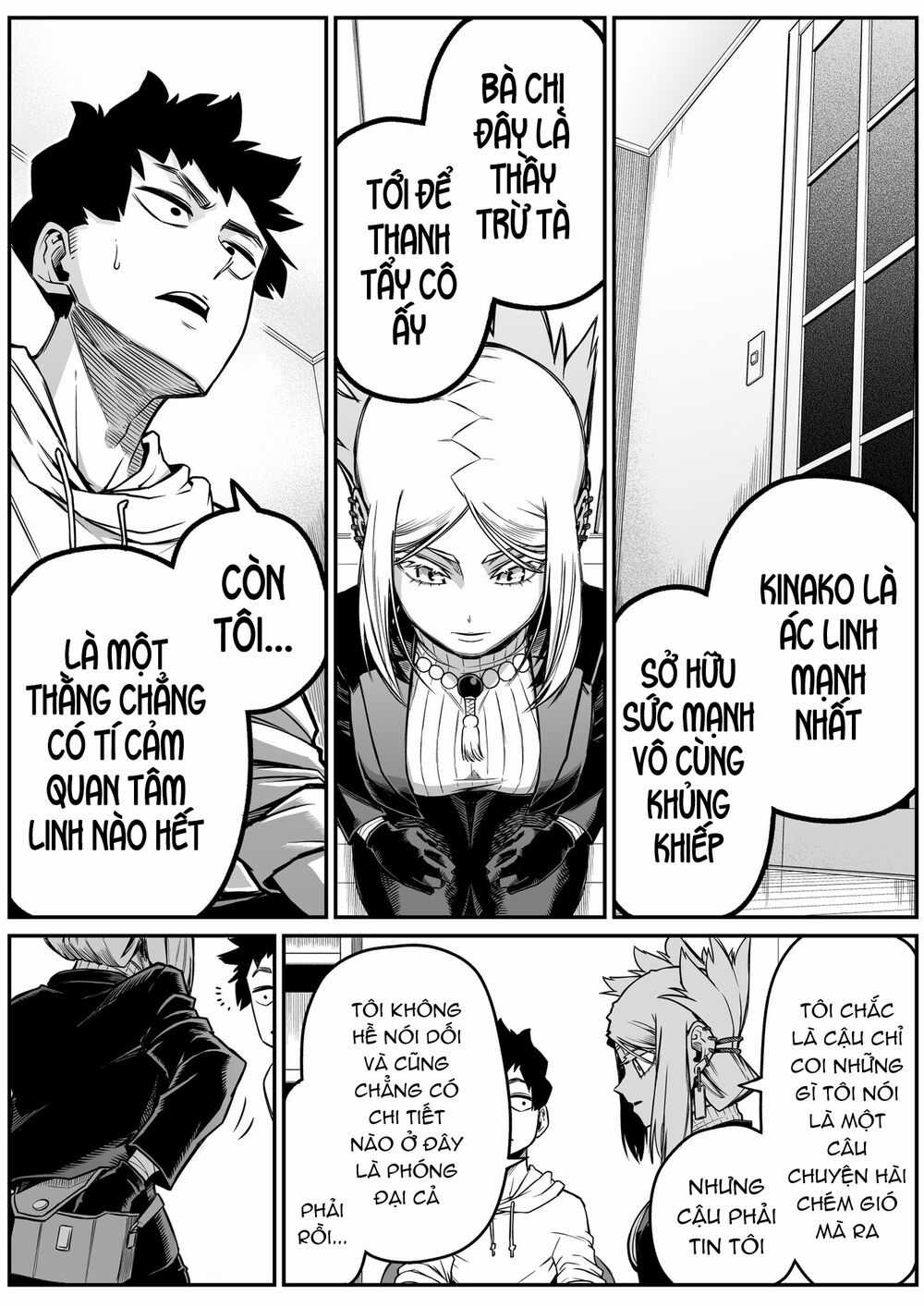 Ngôi Nhà Bị Ma Ám Mạnh Nhất Và Chàng Trai Không Có Năng Lực Tâm Linh Chapter 23 trang 4