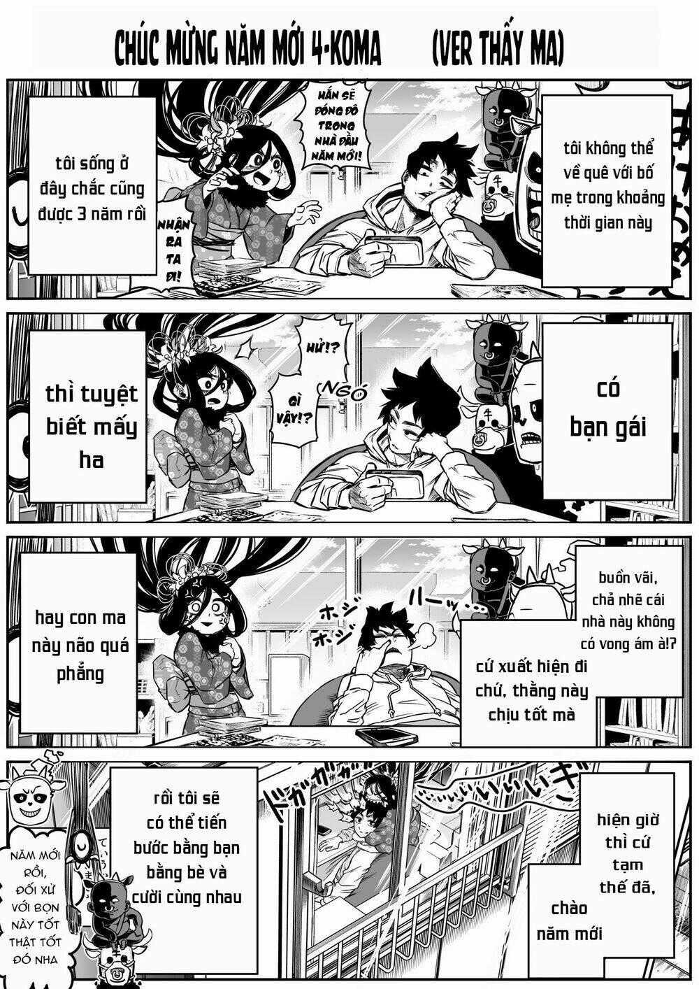 Ngôi Nhà Bị Ma Ám Mạnh Nhất Và Chàng Trai Không Có Năng Lực Tâm Linh Chapter 3.5 trang 4